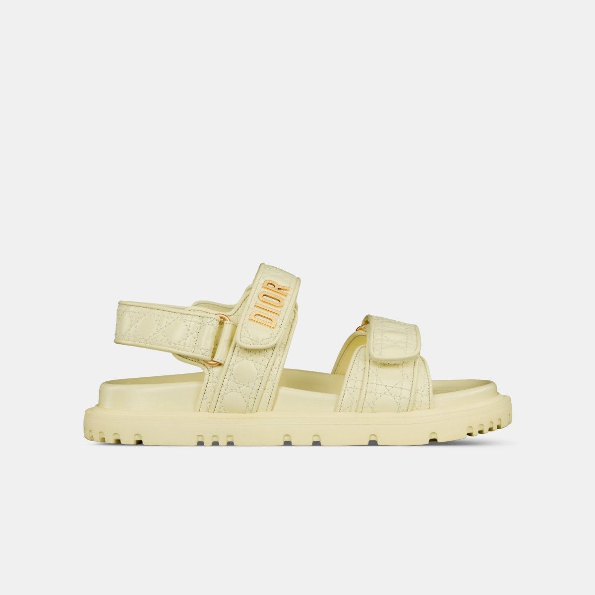 Dior o1bcso1str0226 Dioract Sandal in Pastel Yellow Size US 10 / IT 40 - 1 Thumbnail