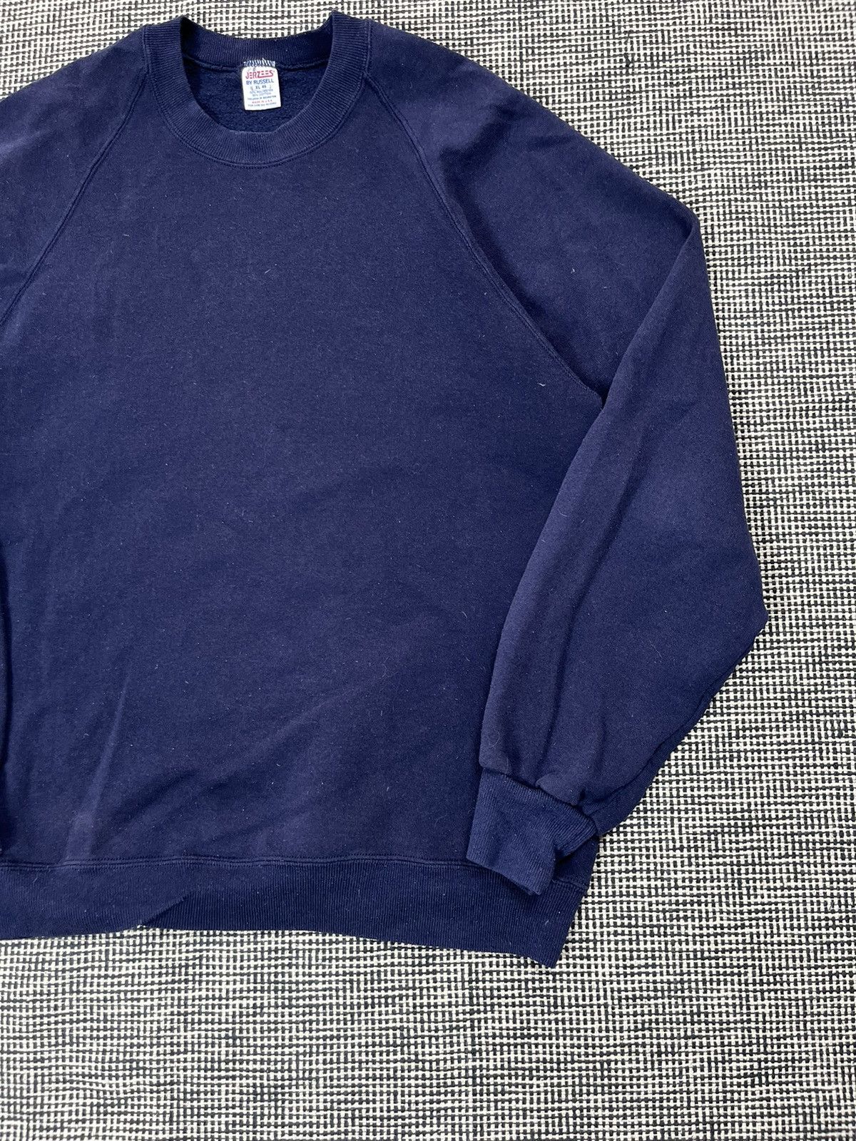 Jerzees × Vintage ➕ 80s Jerseez blank vintage sweatshirt Russell made in usa Size US XL / EU 56 / 4 - 4 Thumbnail