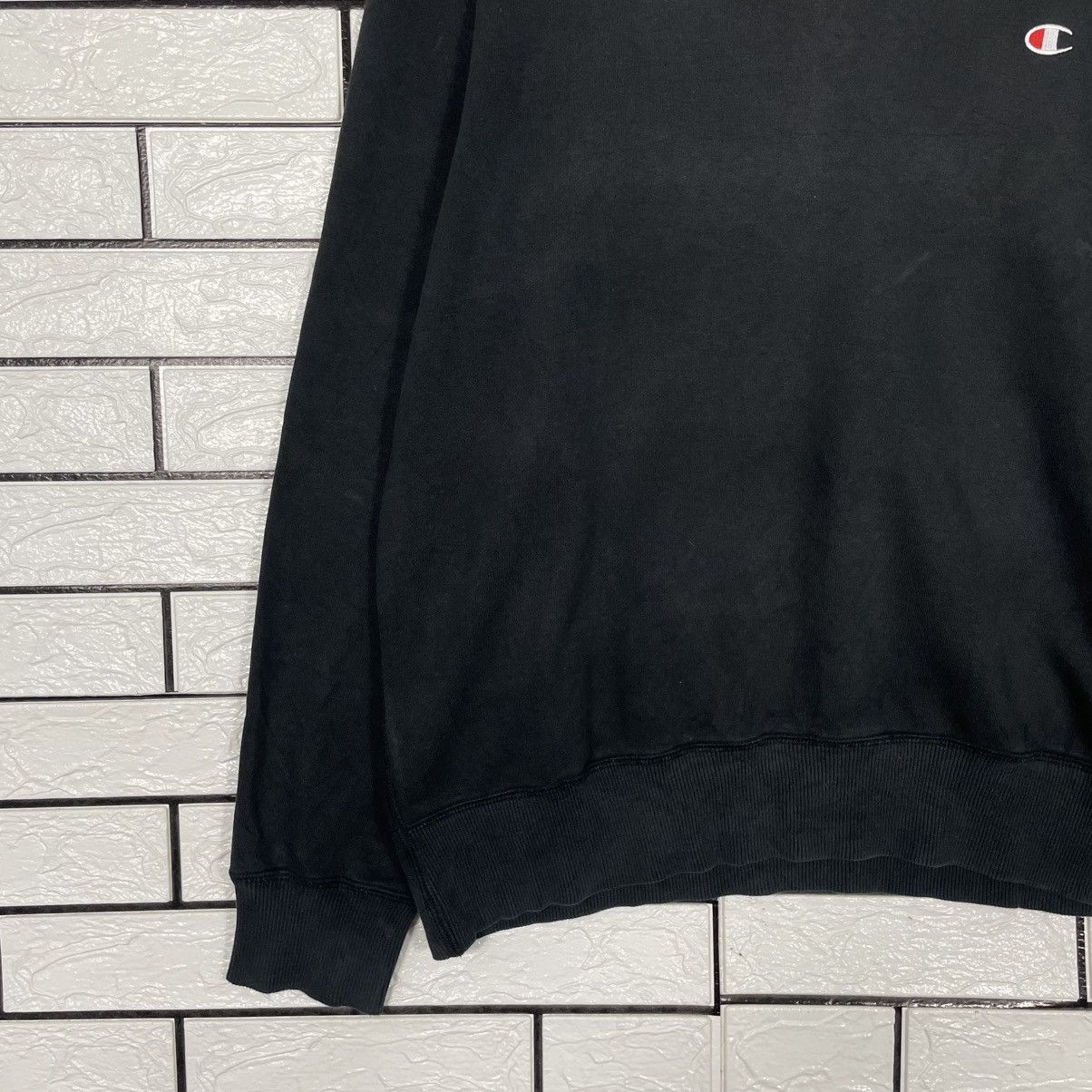 Champion Champion Small Logo Black Sweatshirt Size US L / EU 52-54 / 3 - 3 Thumbnail