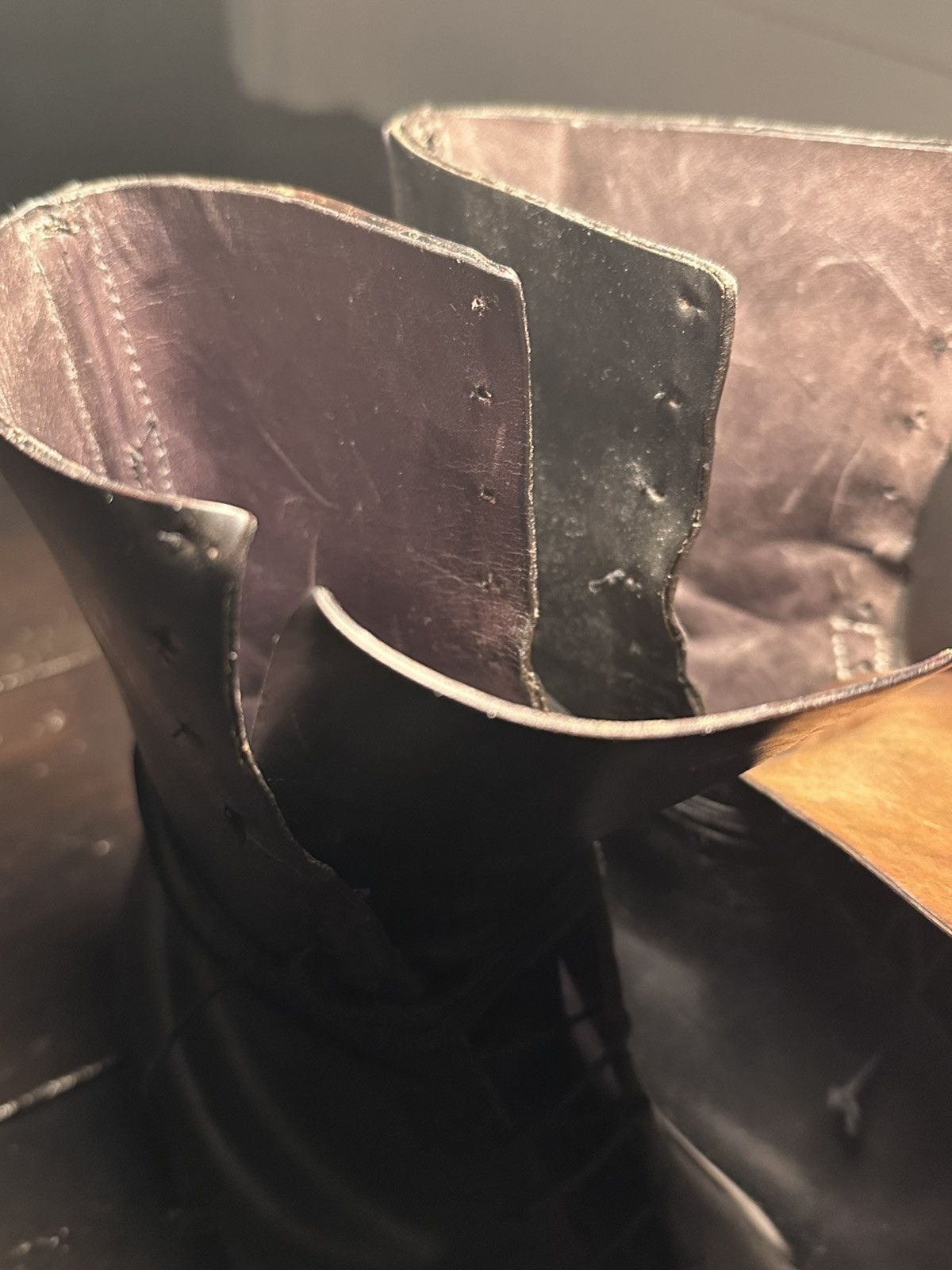 Carpe Diem × Linea × Maurizio Altieri SHELL CORDOVAN MICROLACE BOOTS Size US 10 / EU 43 - 9 Thumbnail