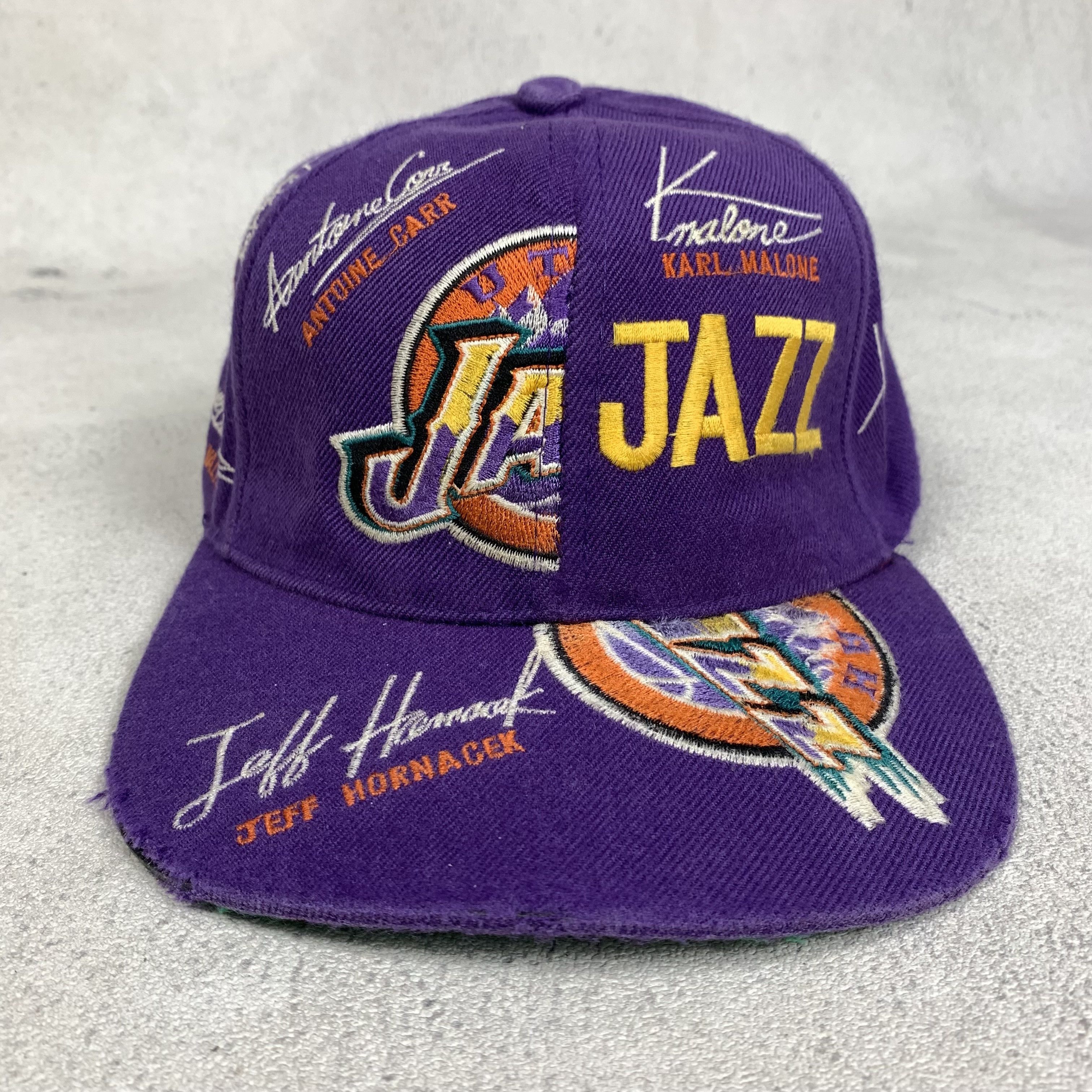 NBA Vintage NBA Utah Jazz Hat Size ONE SIZE - 1 Thumbnail