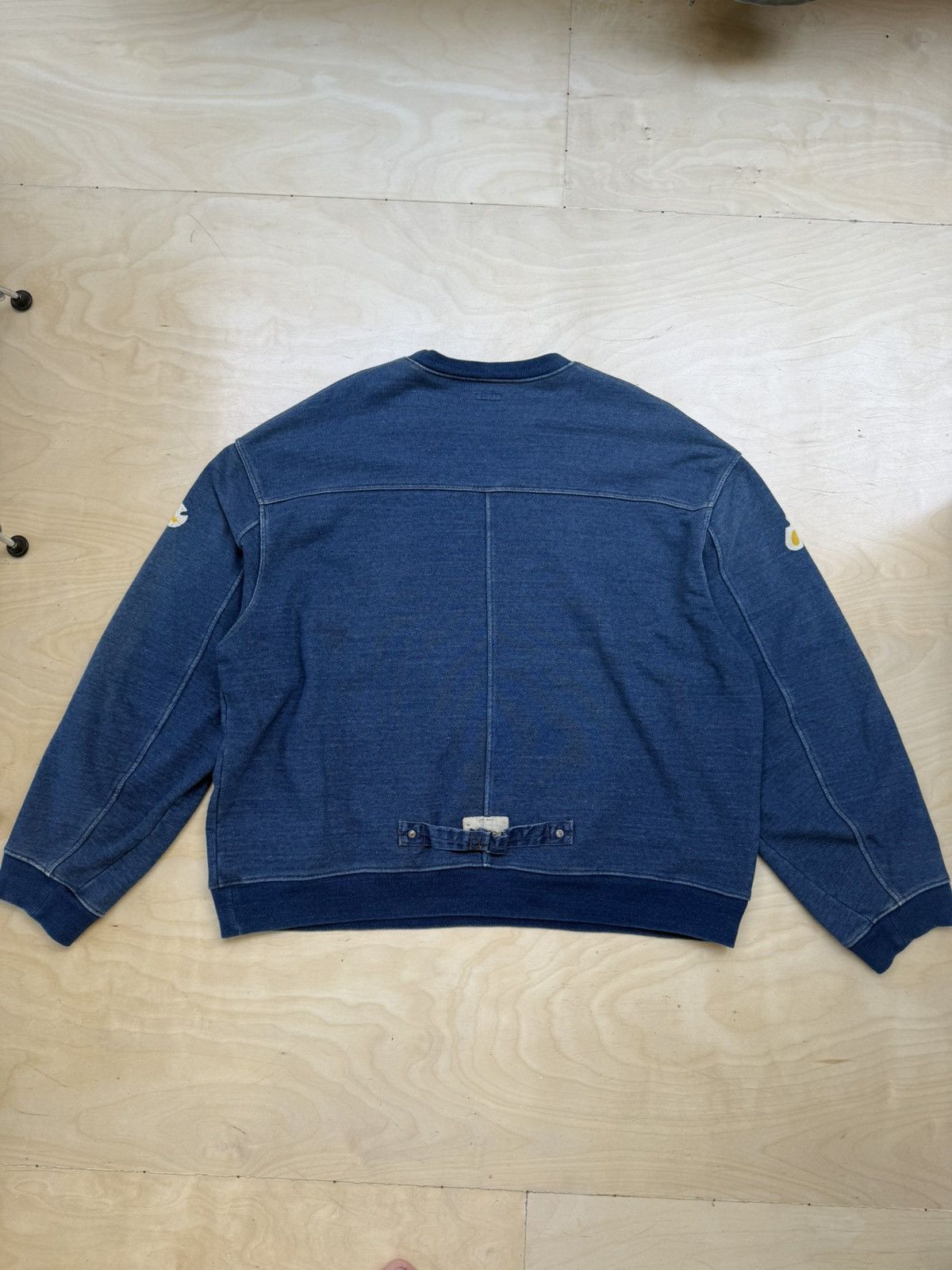 Kapital Kountry Kountry | Kapital | Indigo Crew Neck Sweatshirt | (5) XL Size US XL / EU 56 / 4 - 2 Thumbnail