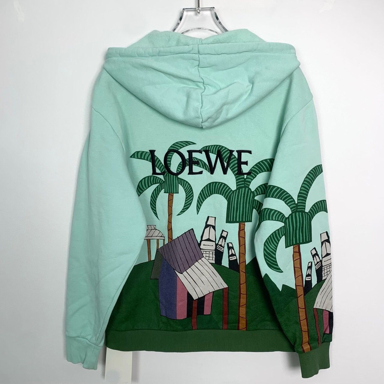 Loewe Loewe Embroidered Print Hooded Long-Sleeve Sweatshirt Size US S / EU 44-46 / 1 - 2 Thumbnail