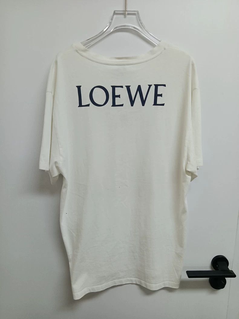 Loewe loewe white short sleeves 2504-Nextarrow Size US L / EU 52-54 / 3 - 2 Thumbnail
