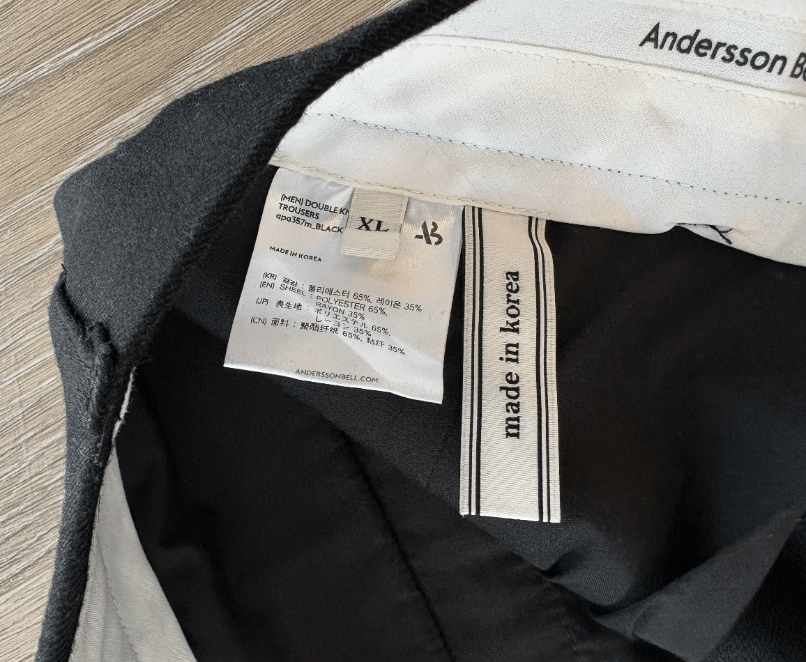 Andersson Bell Andersson Bell Double Knee pants, XL (34-36) Size US 36 / EU 52 - 6 Thumbnail