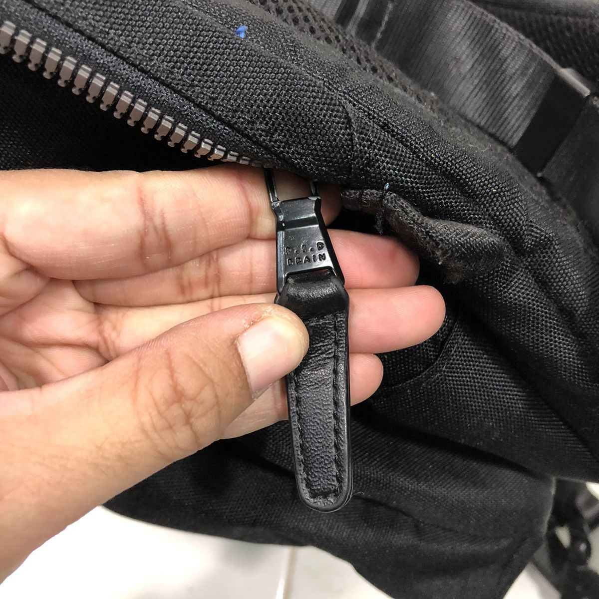 Japanese Brand 📌Rich Black Vintage Multi Use Back Pack Cordura Fabric Size ONE SIZE - 19 Thumbnail