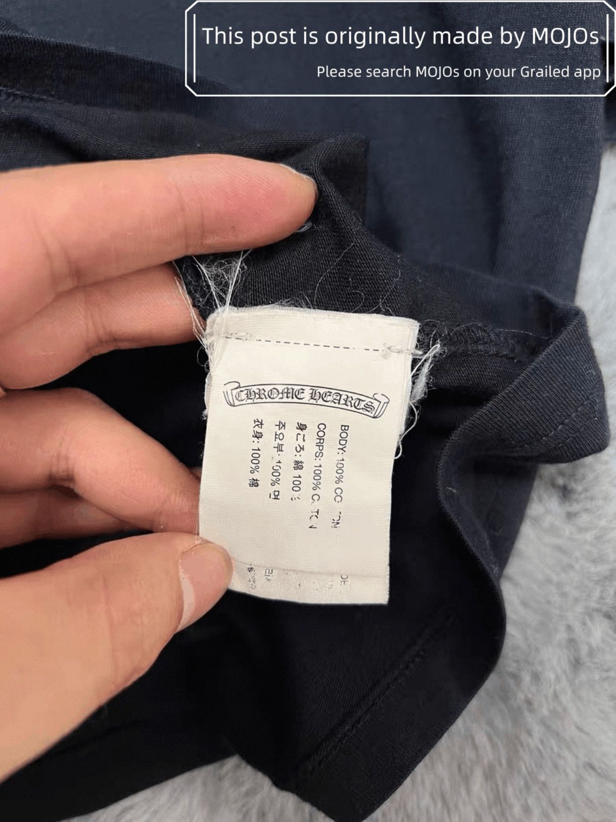 Chrome Hearts Chrome Hearts Silver Button Polo mojos18311028 Size US M / EU 48-50 / 2 - 5 Thumbnail
