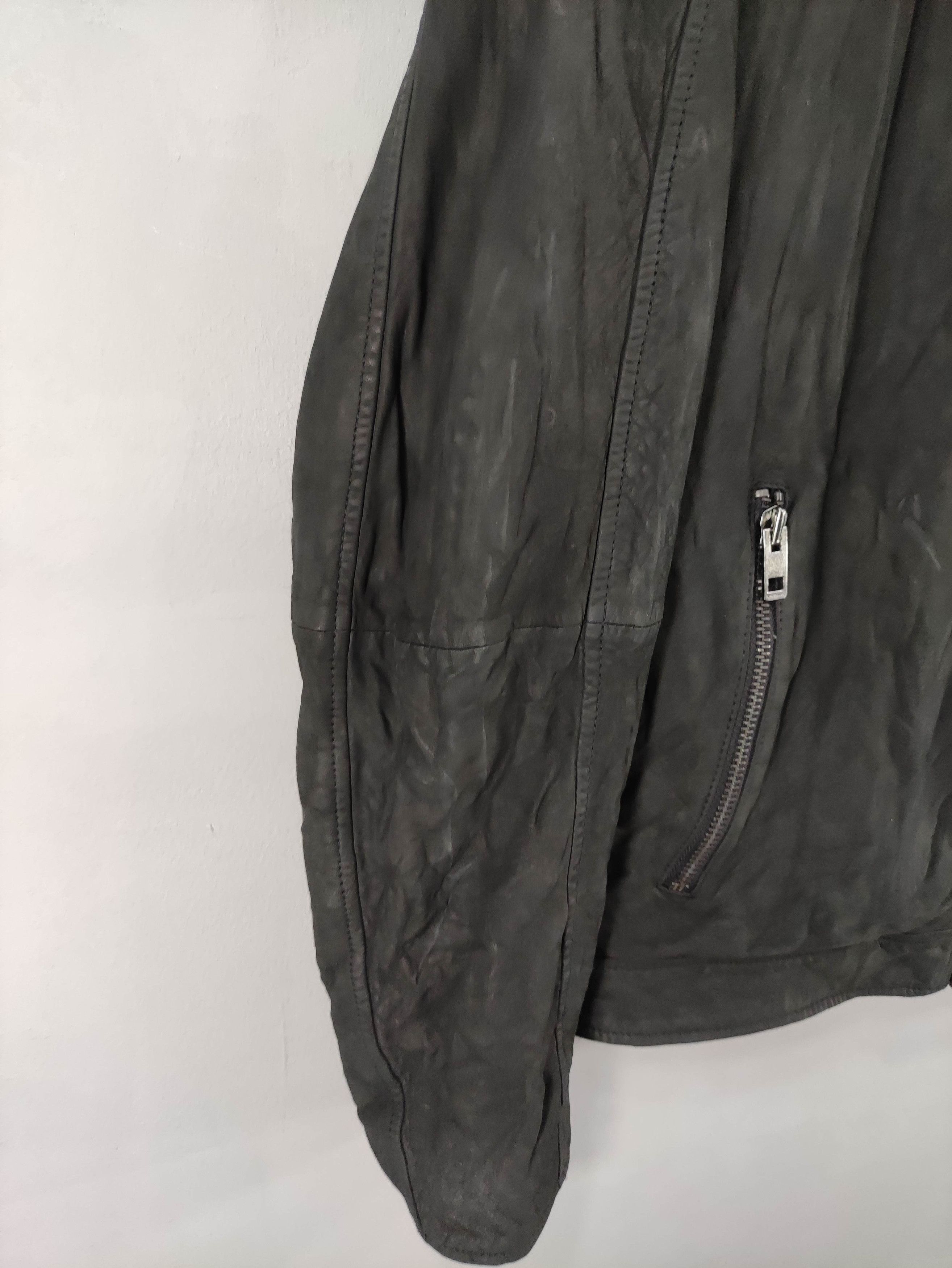 Hugo Boss Vintage Hugo Boss Sheepskin Leather Jacket Zipper Size US L / EU 52-54 / 3 - 2 Thumbnail