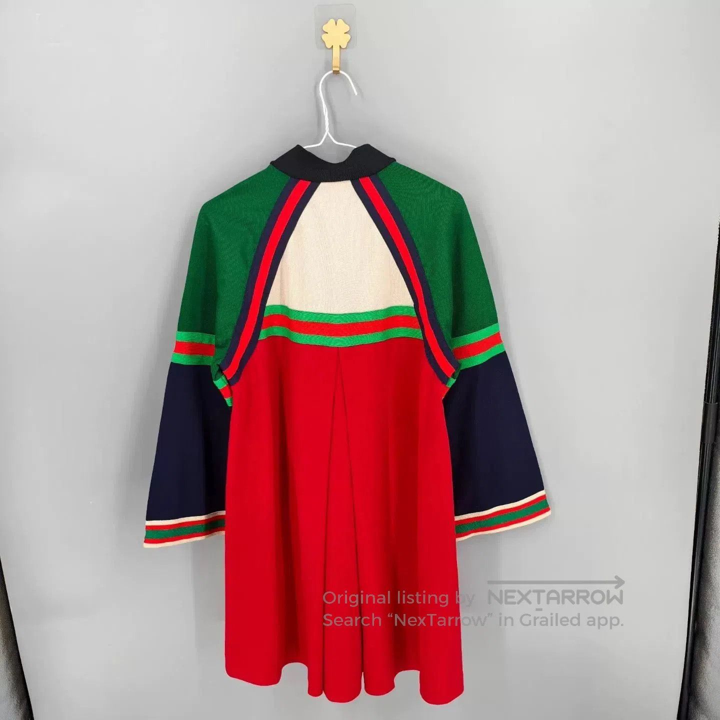 Gucci Gucci Red Green Colorblock Dress. Size S / US 4 / IT 40 - 2 Thumbnail