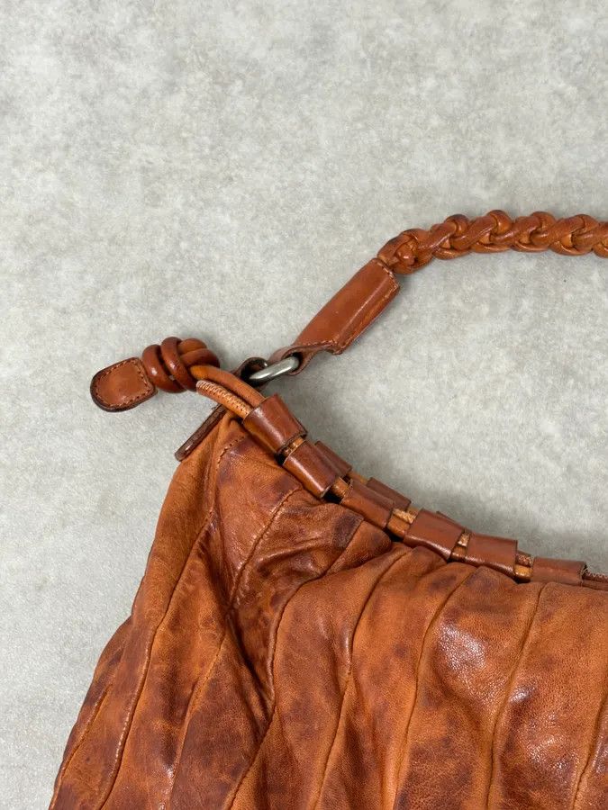 Giorgio Brato Giorgio Brato Brown Eroded Leather Bag Size ONE SIZE - 10 Thumbnail