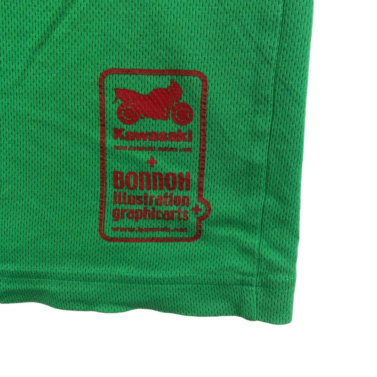 Uniqlo KAWASAKI ZRX 1200 x UNIQLO Bonnoh Illustration Tee Shirt Top Size US L / EU 52-54 / 3 - 6 Thumbnail