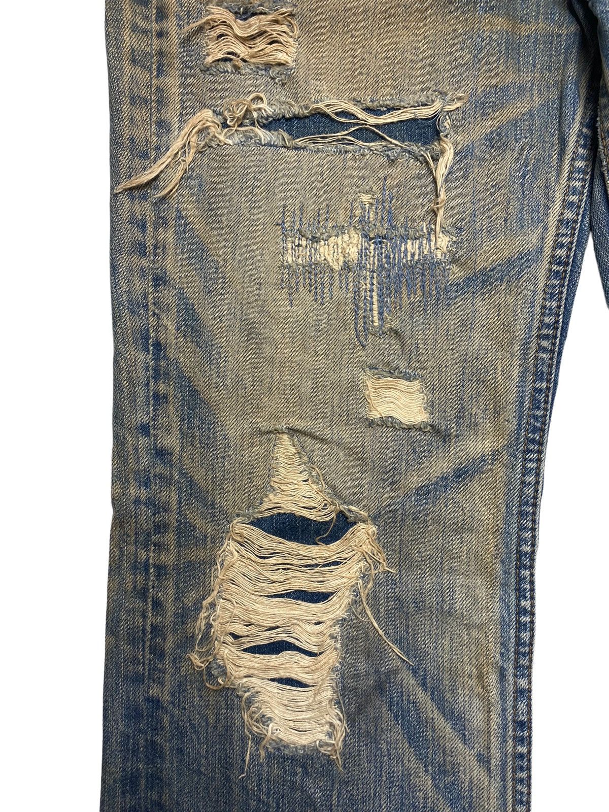 Beauty Beast 2000s Jackrose - Mud Wash Crash Denim Size US 31 - 10 Thumbnail
