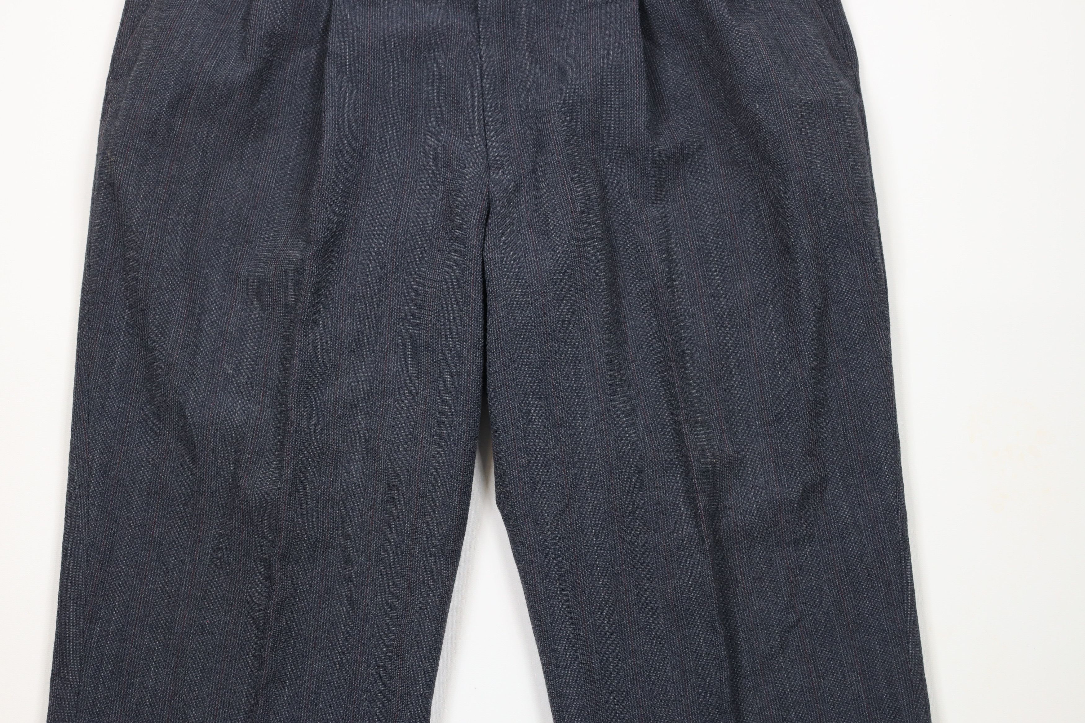 Vintage Vintage 70s Streetwear Wide Leg Chino Pants Trousers USA Size US 34 / EU 50 - 3 Thumbnail