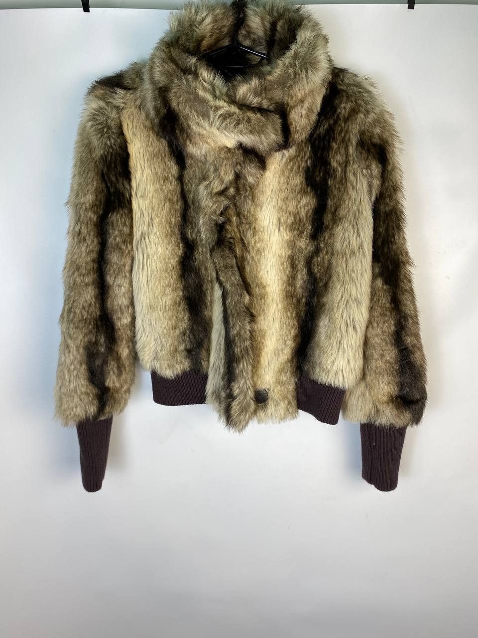 If Six Was Nine vintage streetwear avantgarde hype y2k Blend faux fur jacket Size M / US 6-8 / IT 42-44 - 1 Thumbnail