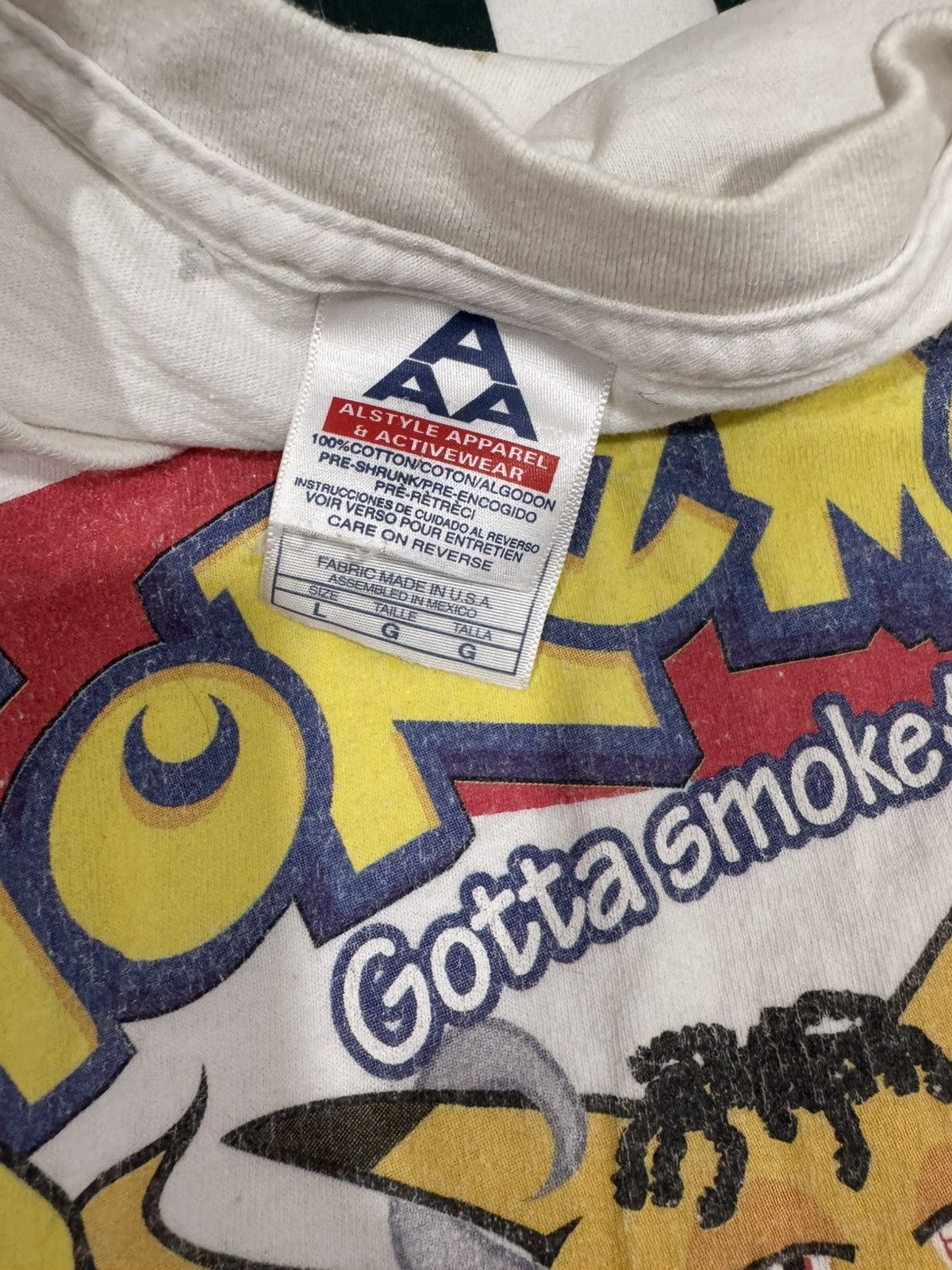 Vintage Vintage Tokemon Shirt Size US L / EU 52-54 / 3 - 2 Thumbnail