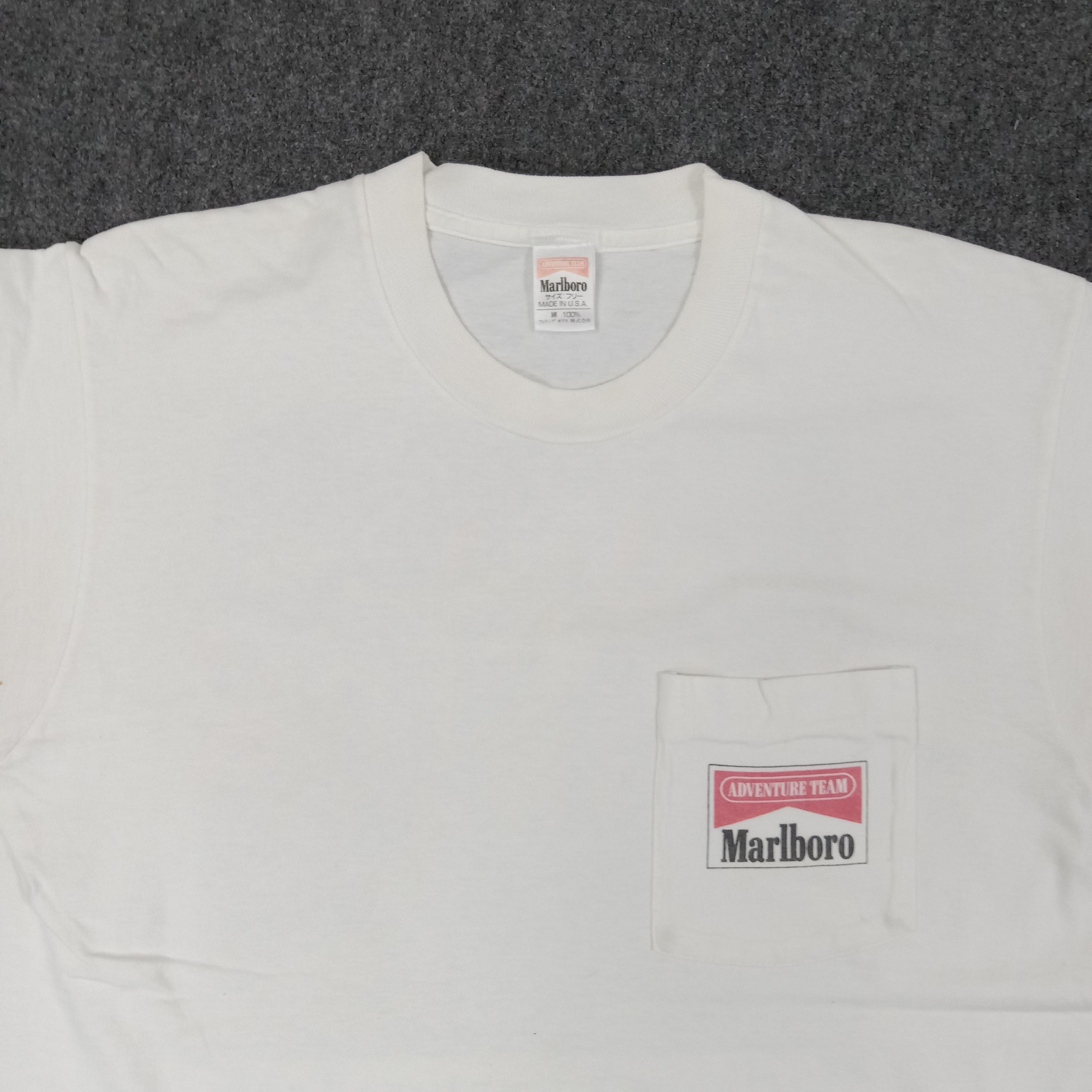 Marlboro × Vintage Marlboro Adventure Team Racing Motorsports Tshirt Size US L / EU 52-54 / 3 - 4 Thumbnail