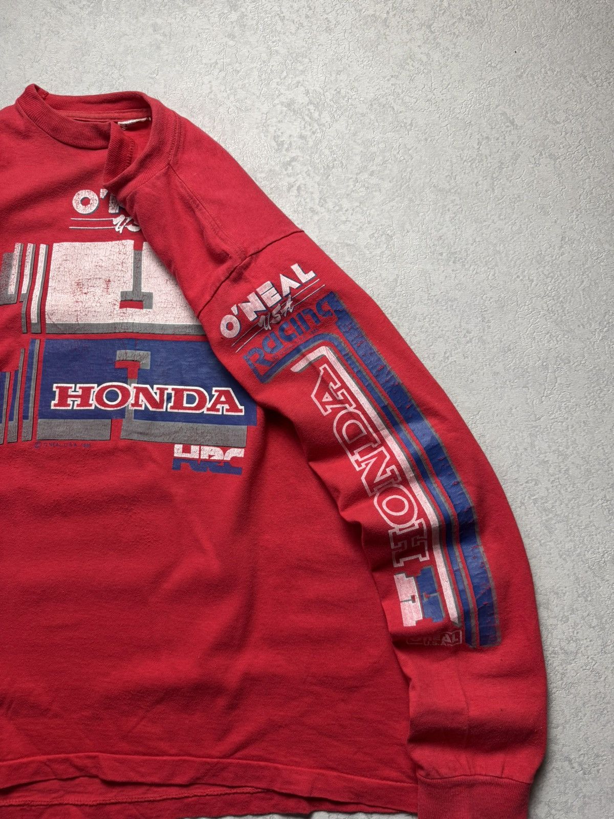 Honda Vintage 1985 Oneal Honda Racing Motocross Longsleeve Size M Size US M / EU 48-50 / 2 - 8 Thumbnail