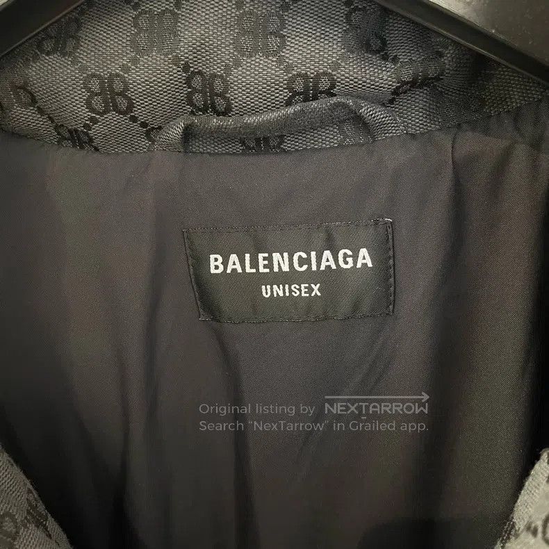 Balenciaga Balenciaga Logo Double B Printed Down Jacket Size US S / EU 44-46 / 1 - 3 Thumbnail
