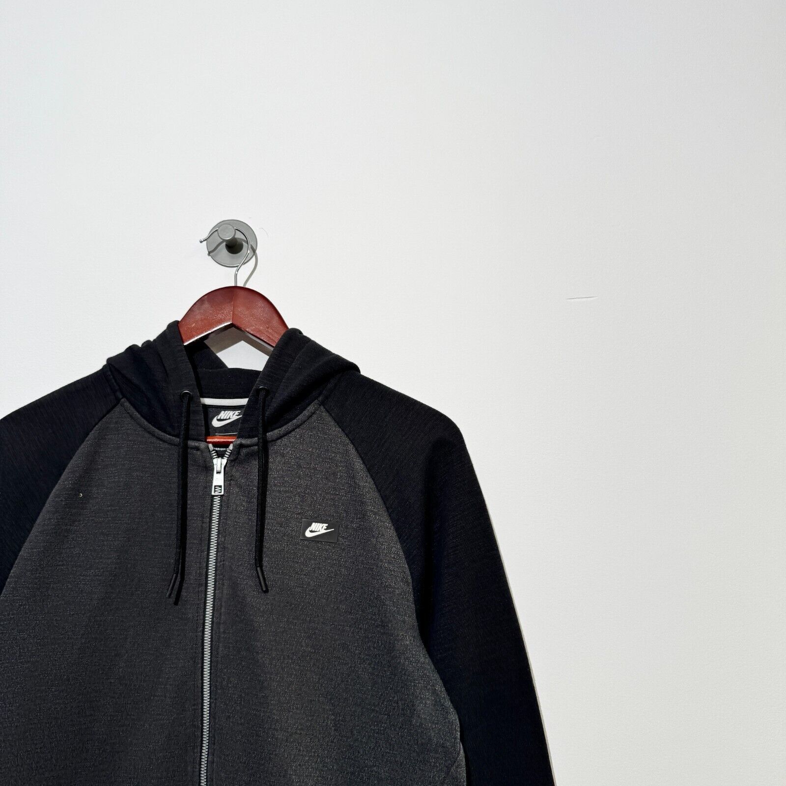 Nike Vintage Nike Unisex Gray Cotton Zip Hoodie Size S 90s Size US S / EU 44-46 / 1 - 2 Thumbnail