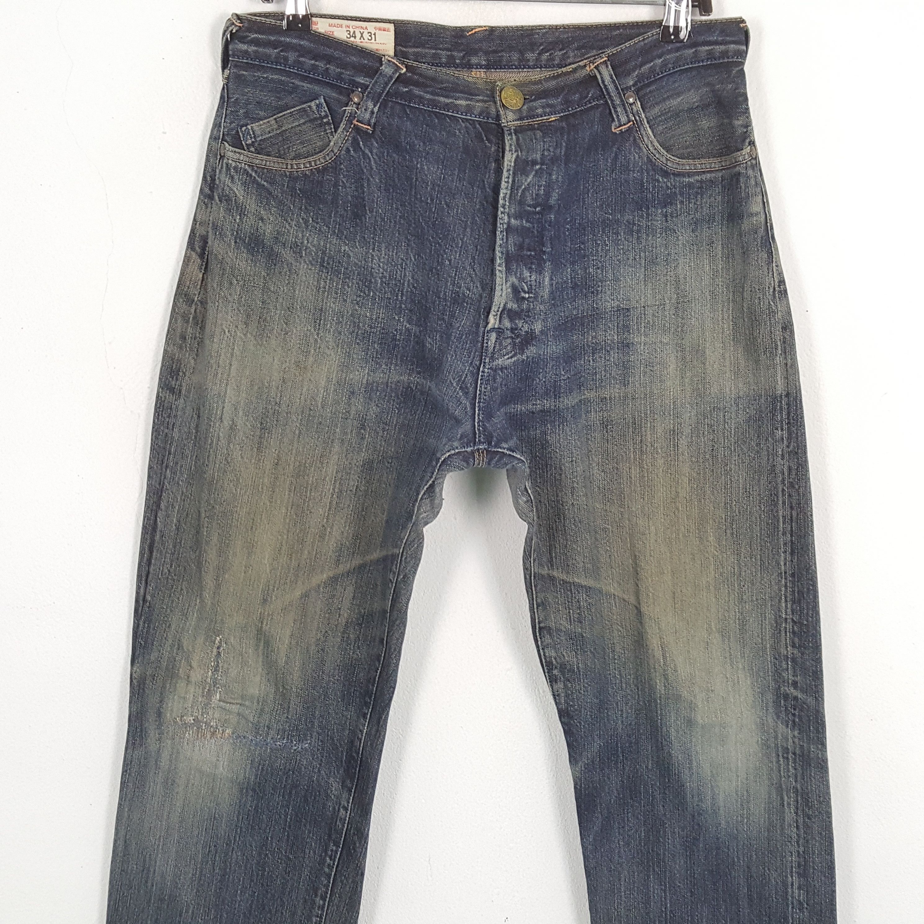 Evisu EVISU Japanese Brand Streetwear Custom Daicock Jeans Size US 32 / EU 48 - 5 Thumbnail