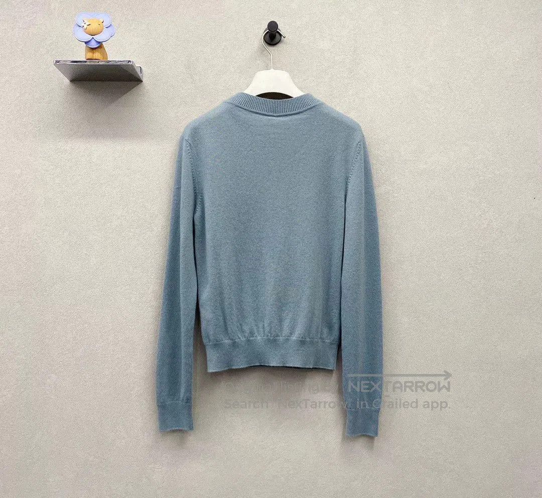 Hermes Hermes Blue Knit Sweater Size 38. Size US S / EU 44-46 / 1 - 3 Thumbnail