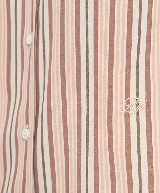 Loro Piana o1srvl11e0825 FAM9879 Kara Shirt in Multicolor Size XS / US 0-2 / IT 36-38 - 5 Thumbnail