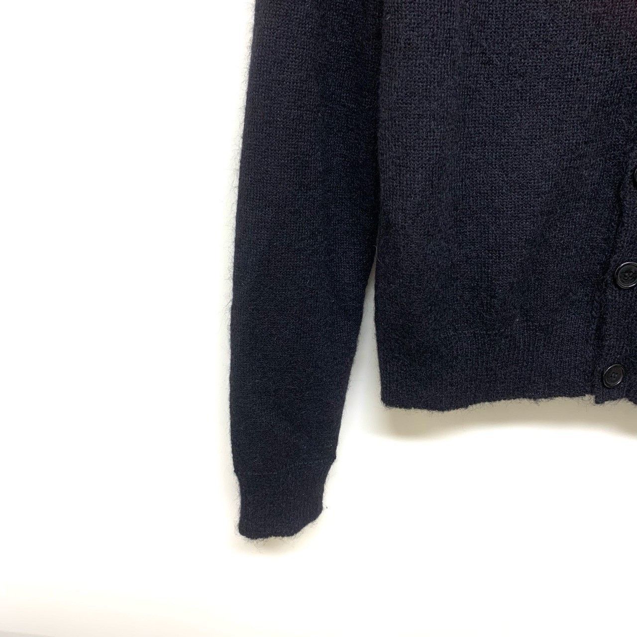 Saint Laurent Paris Saint laurent Knitted cardigan with crane logo on back shir Size US L / EU 52-54 / 3 - 5 Thumbnail