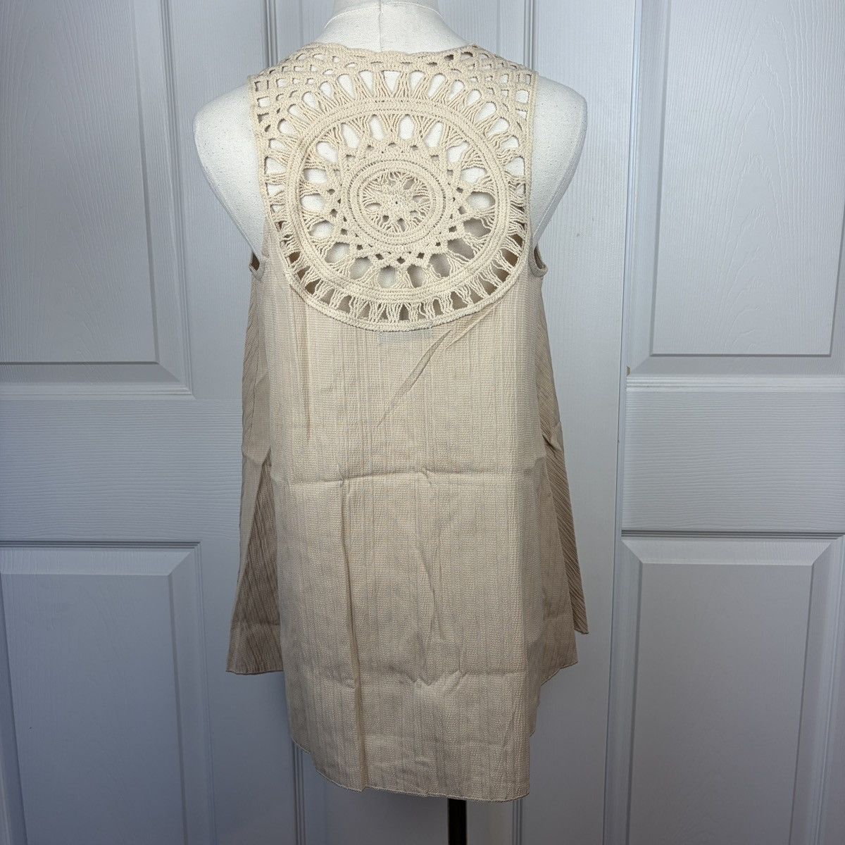Other Tan crochet chicme tank top Size S / US 4 / IT 40 - 2 Thumbnail