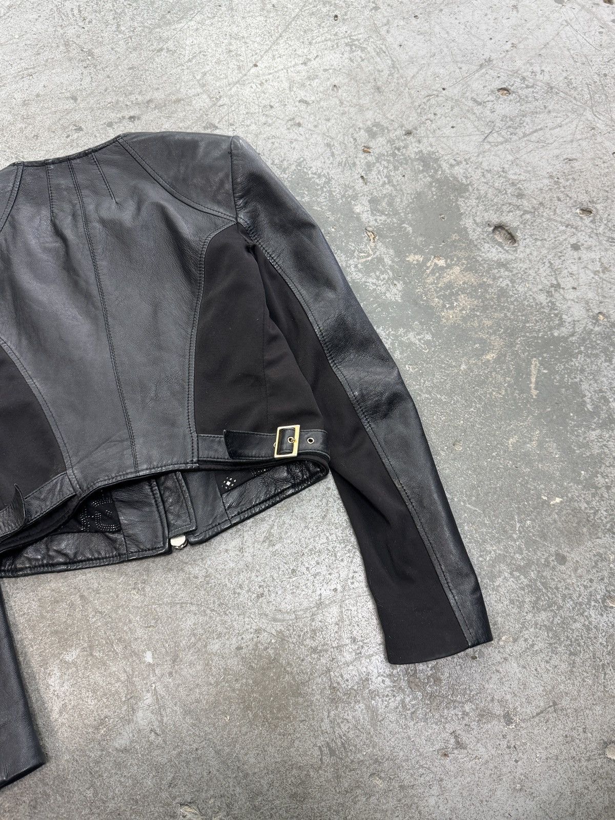 Japanese Brand Vintage Real Leather Avant Garde y2k Jacket Size M / US 6-8 / IT 42-44 - 10 Thumbnail