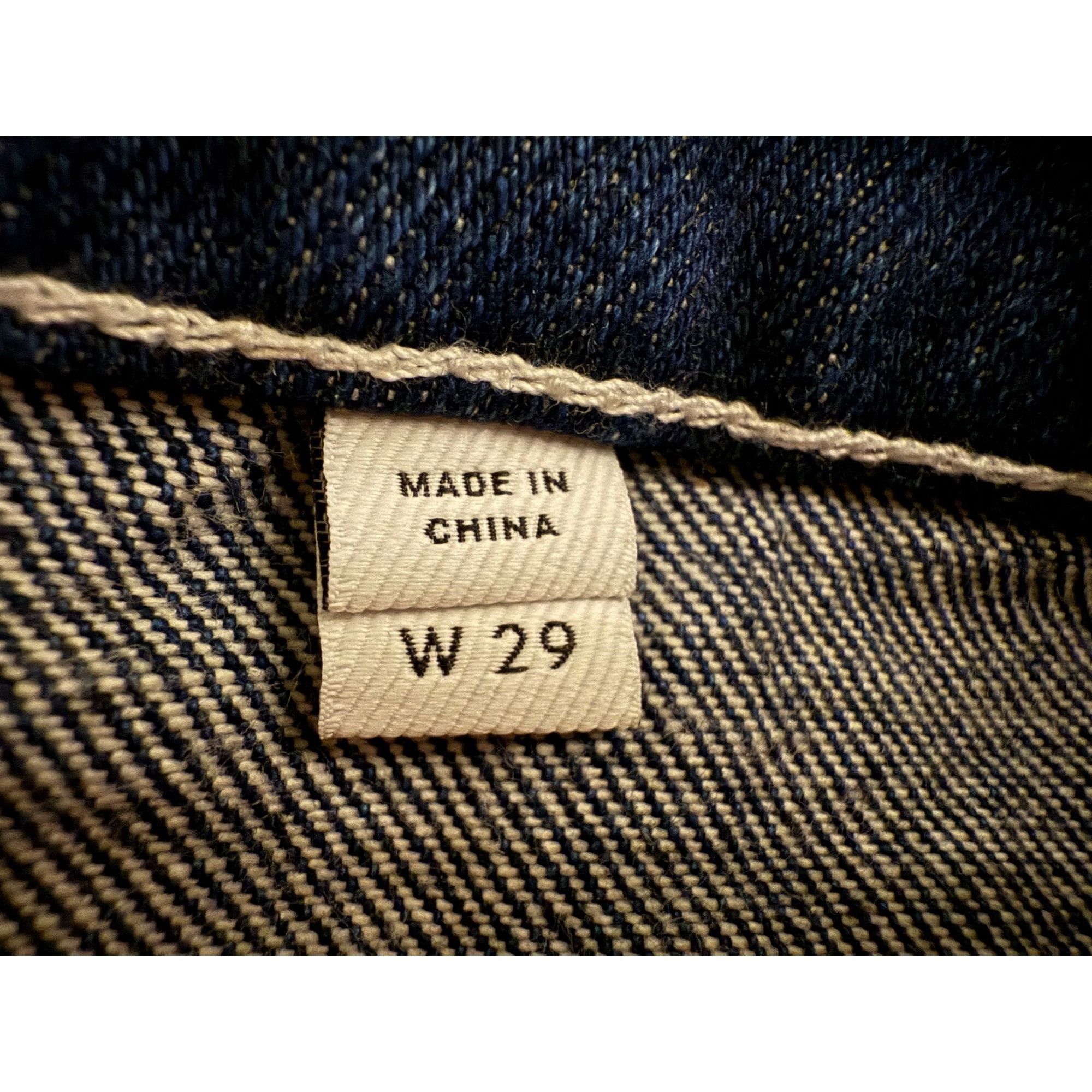 Burberry Burberry London England Monogram Denim Jeans With Cuffed Hem Size 29" - 9 Thumbnail