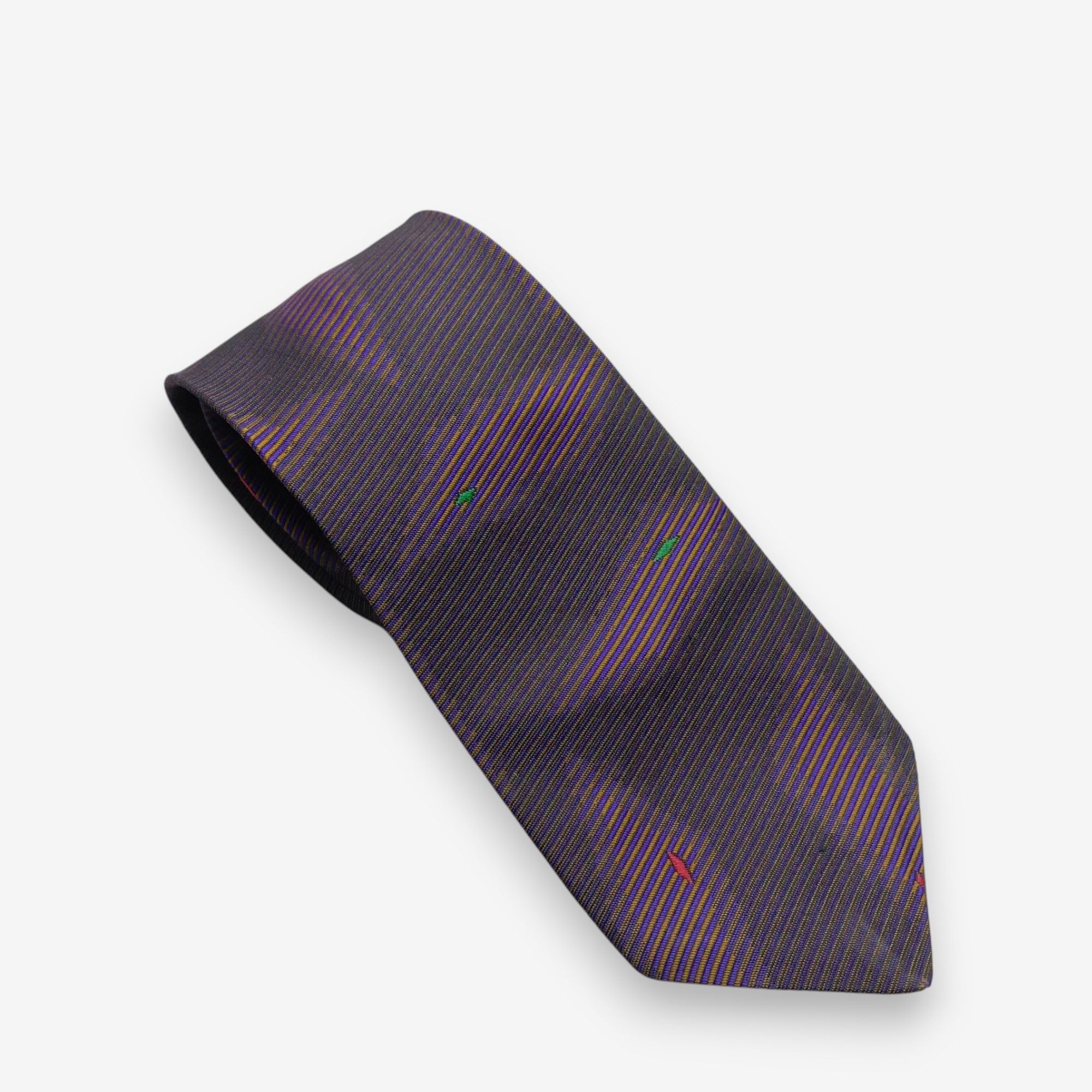 Japanese Brand Vintage Givenchy SILK Necktie Cravate Pure Silk Size ONE SIZE - 1 Thumbnail
