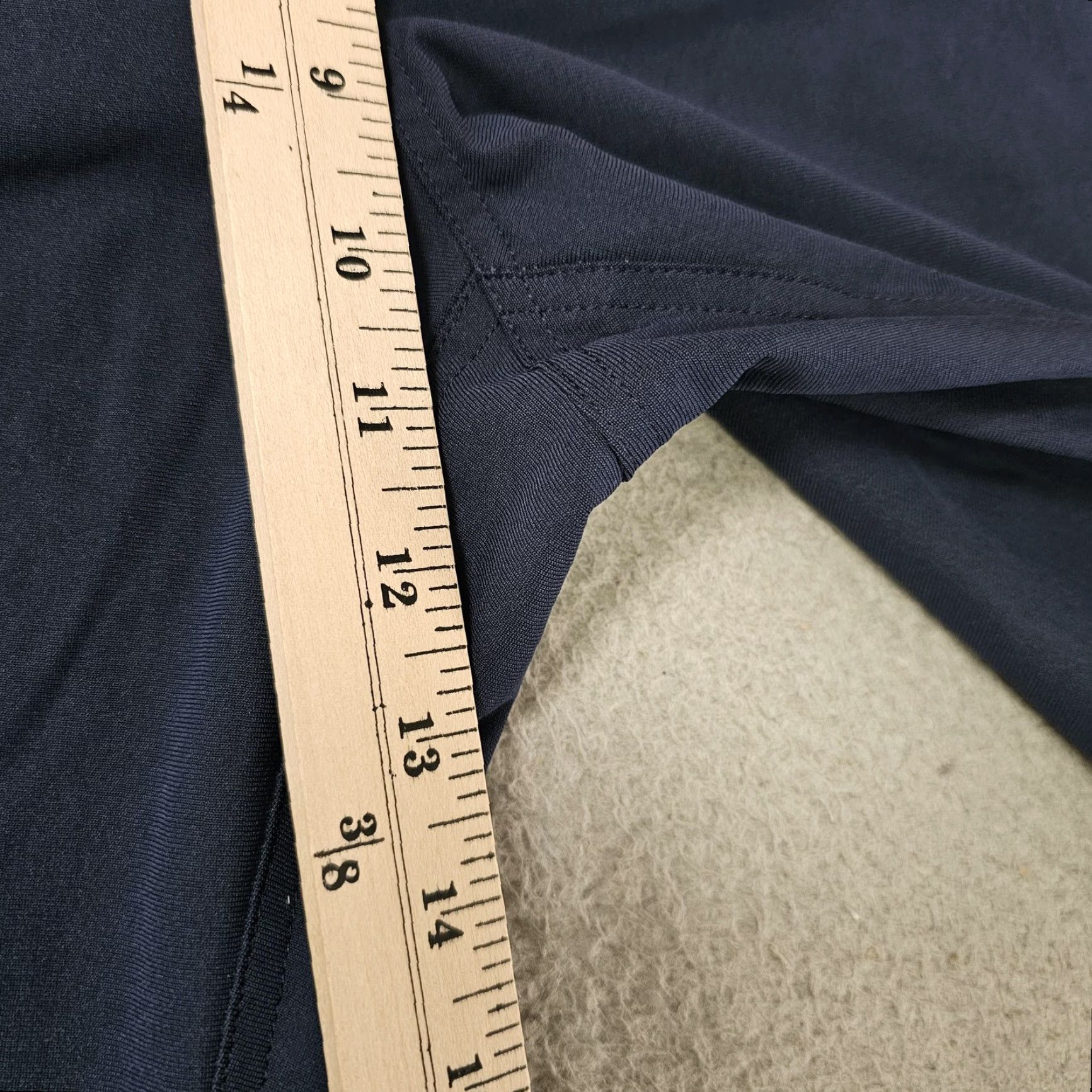 Vintage Sene Pants Mens 36x31 Blue Stretch Chino 5 Pocket Casual Tech Performance Travel Size US 36 / EU 52 - 3 Thumbnail