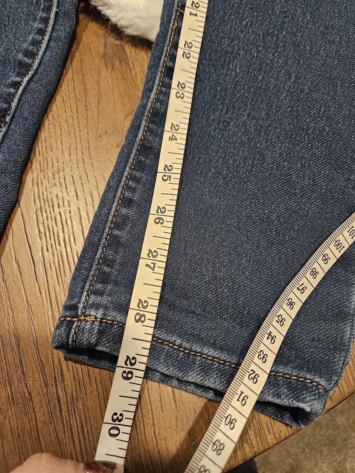 Designer d.jeans Stylish Women's Dark Wash Stretchy Skinny Jeans Size 28" / US 6 / IT 42 - 4 Thumbnail