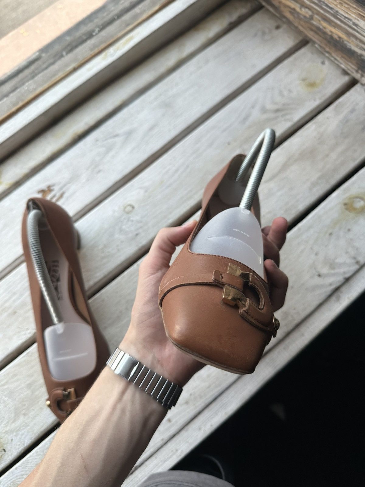 Salvatore Ferragamo RARE❗️Salvatore Ferragamo Women Shoes flats heels Size US 11 / IT 41 - 13 Thumbnail