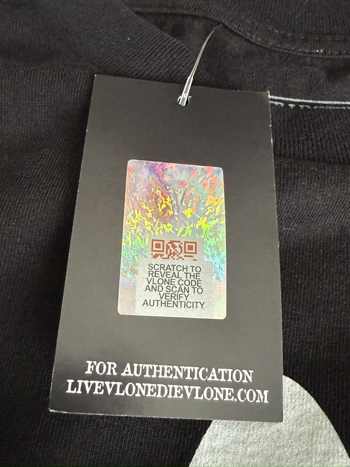 Vlone Vlone black orange logo tee size Large Size US L / EU 52-54 / 3 - 4 Thumbnail