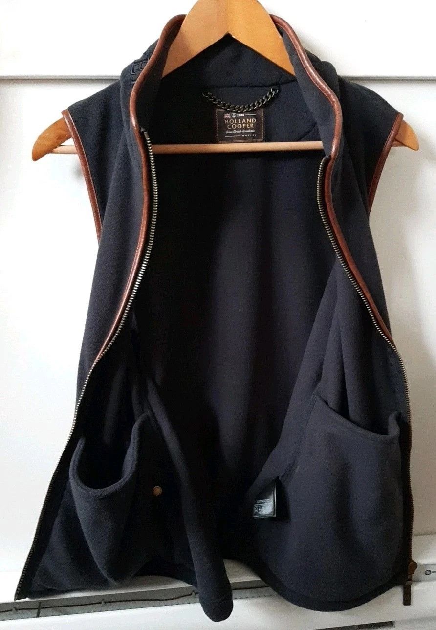 Other Holland Cooper Country Equestrian Fleece Thermal Gilet Vest Size L / US 10 / IT 46 - 5 Thumbnail