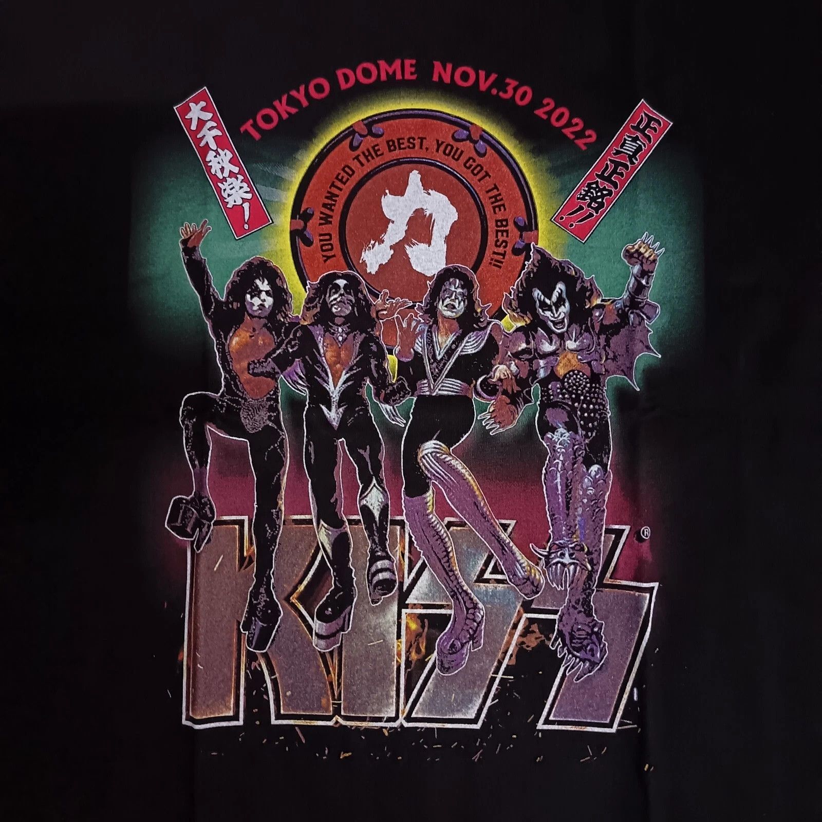 Band Tees Kiss End of The Road Tour Tokyo Dome T-Shirt Rock Band Tee Size US XL / EU 56 / 4 - 2 Thumbnail