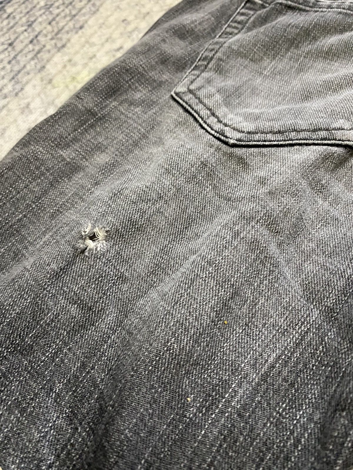 Japanese Brand × Seditionaries The Murder License Flared Studded Distressed Jeans Size 29" - 11 Thumbnail