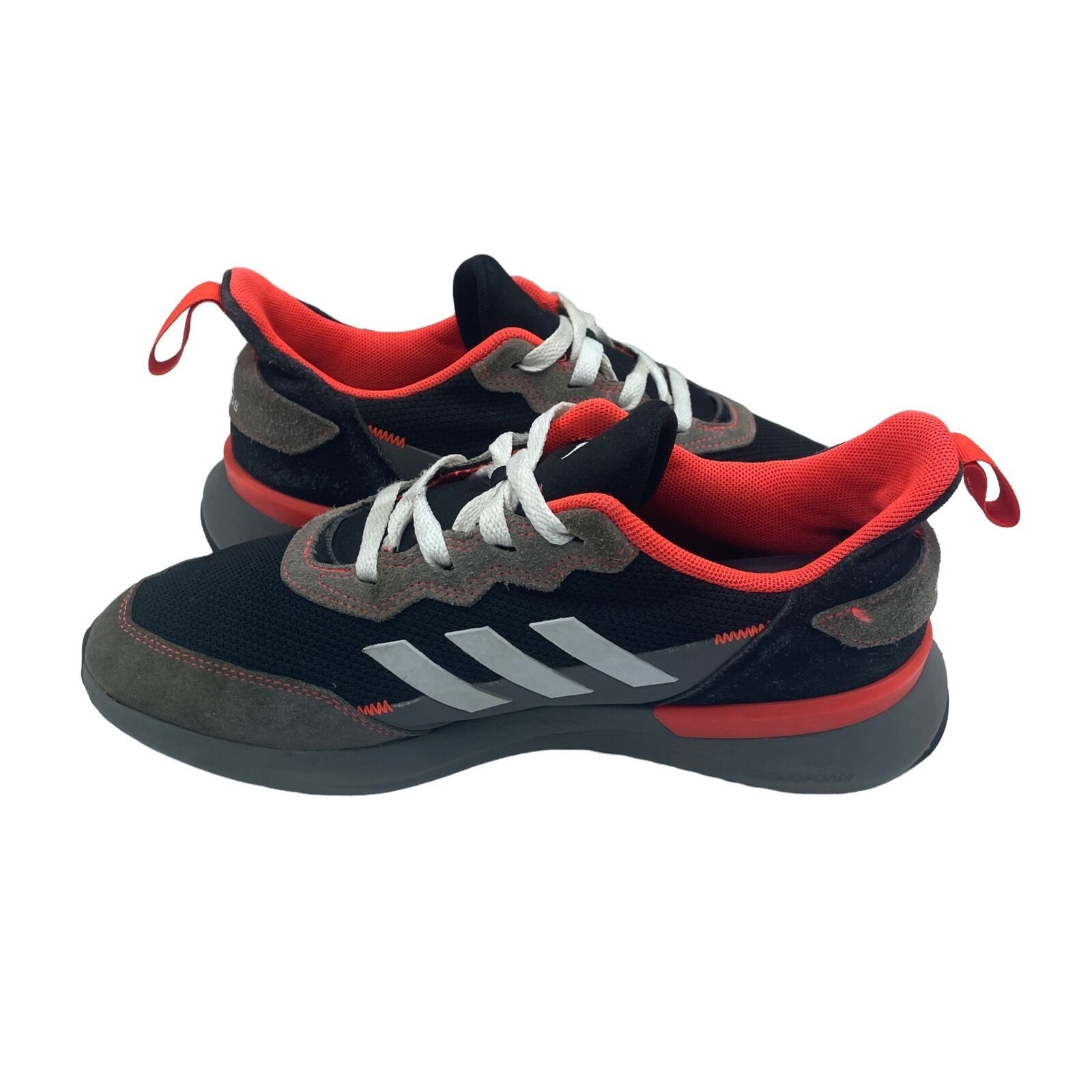 Adidas Adidas Rapidarun Elite Running Athletic Shoe Black Orange 6 Size US 6 / EU 39 - 6 Thumbnail