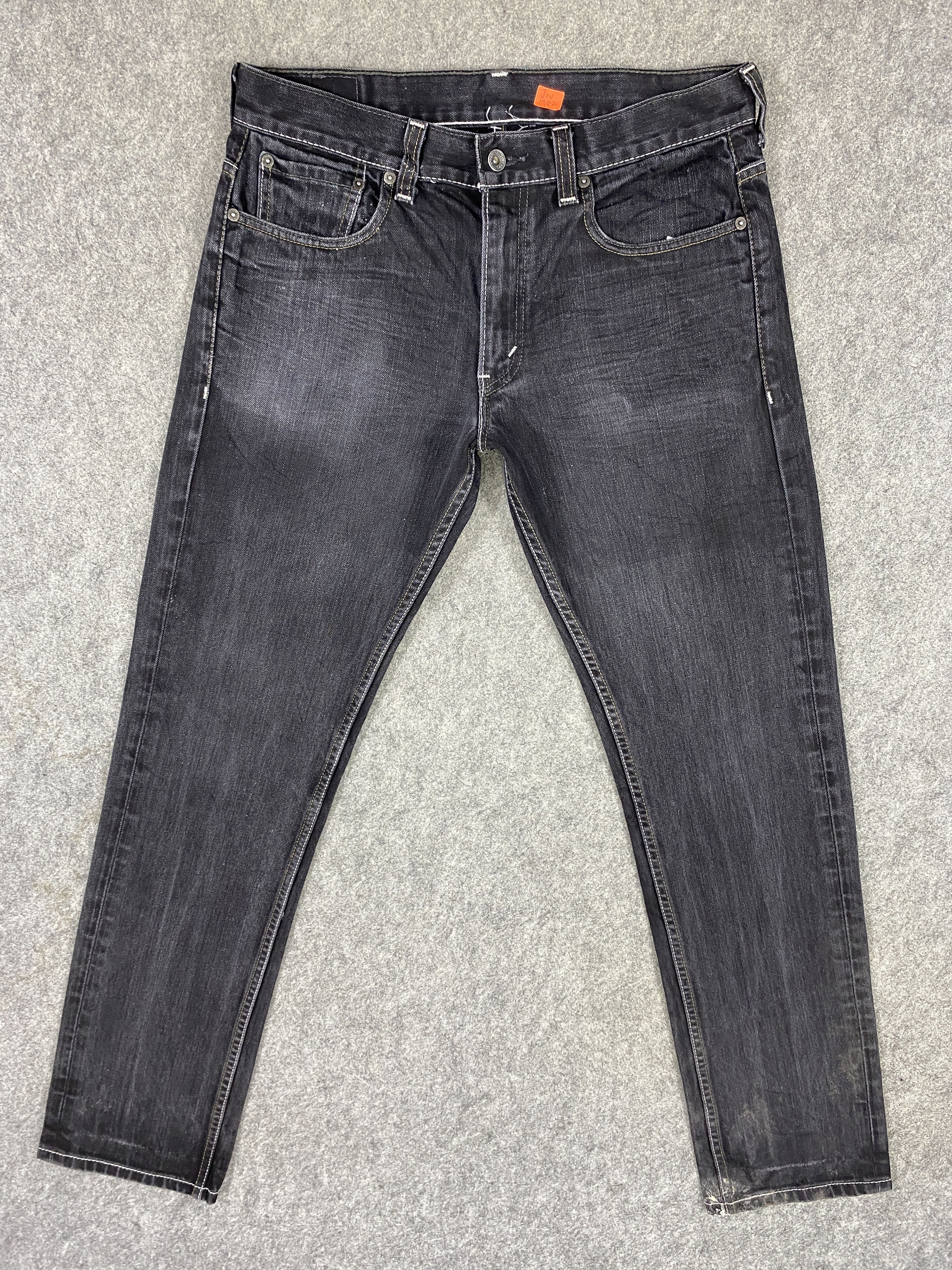 Levi's Distressed Black Vintage Levi's 511 32x33 Denim -JN1982 Size US 32 / EU 48 - 1 Thumbnail