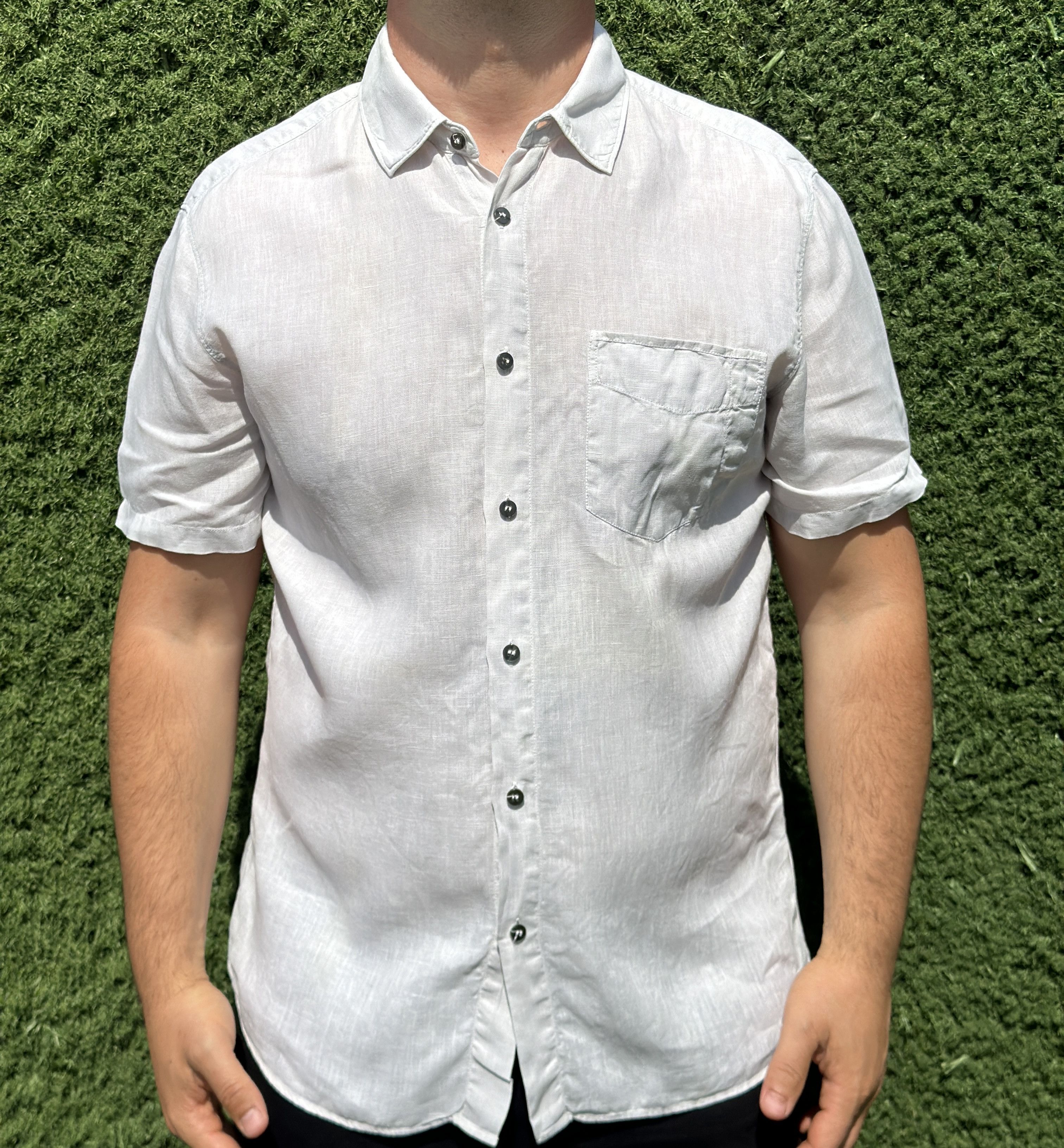 Stone Island × Stone Island Shadow Project Stone Island 2004 Archive Casual Chemise Button Shirt Size L Size US L / EU 52-54 / 3 - 1 Thumbnail