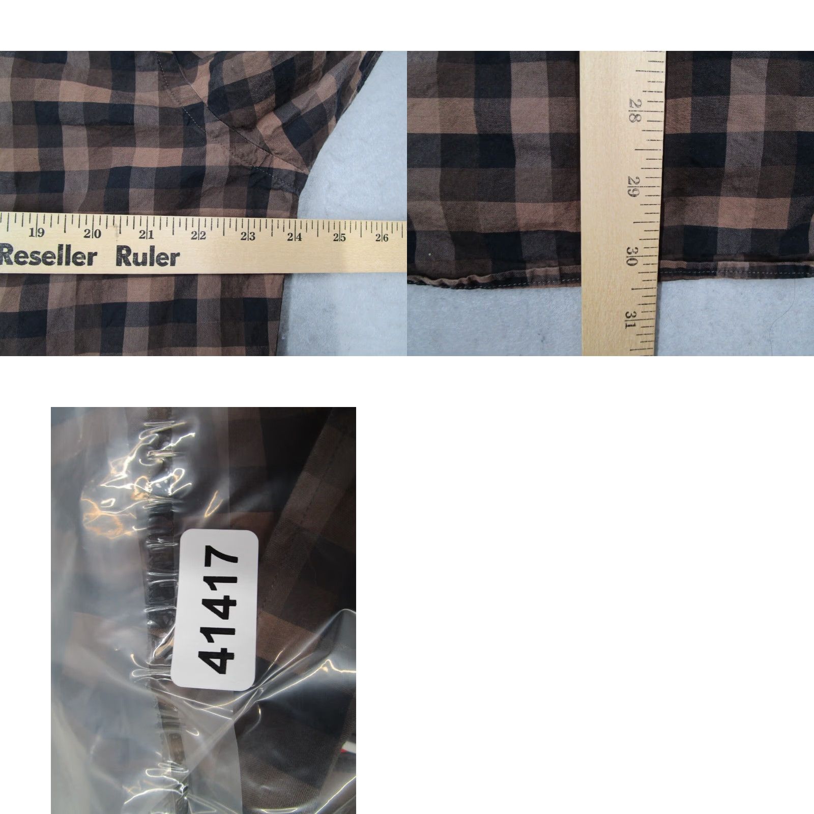 Robert Graham VINTAGE Robert Graham Dress Shirt Men XL Brown Long Sleeve Button Up Geometric Classic Casual Business Wedding Art City Retro Designer 100% Cotton Size US XL / EU 56 / 4 - 8 Thumbnail
