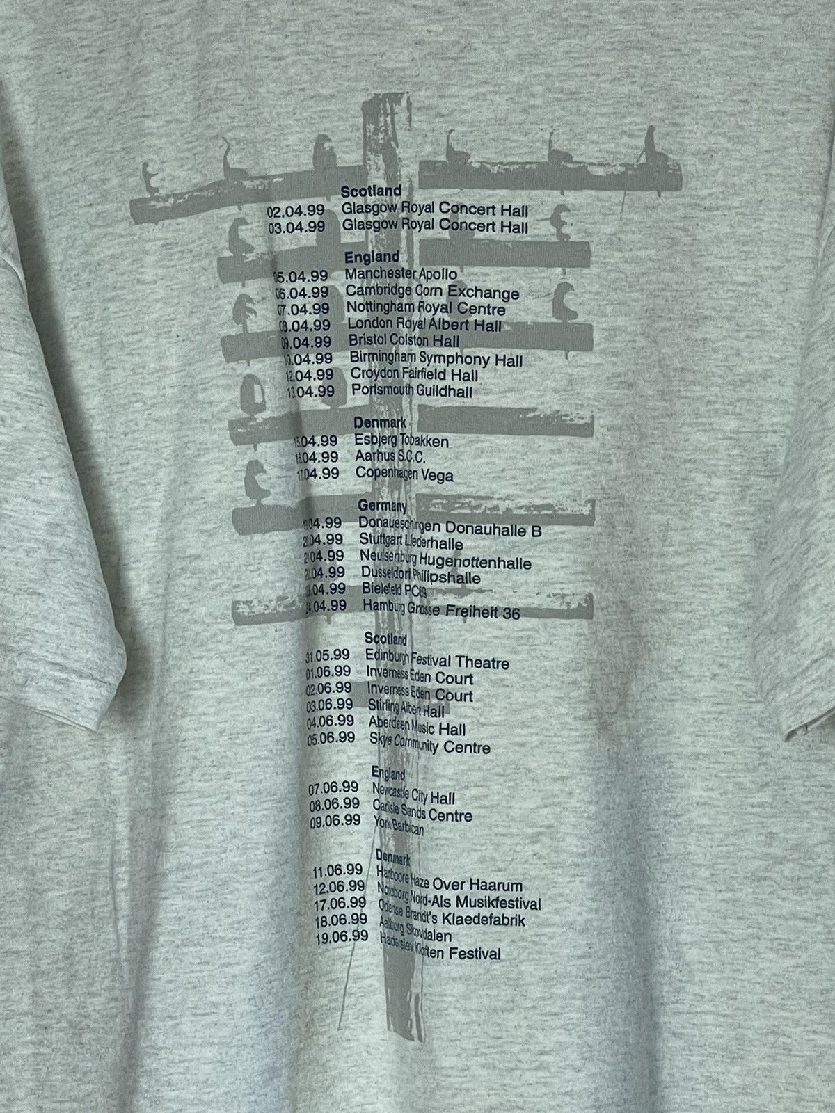 Band Tees × Vintage Vintage Runrig 1999 Screen Stars T-shirt Size US L / EU 52-54 / 3 - 9 Thumbnail