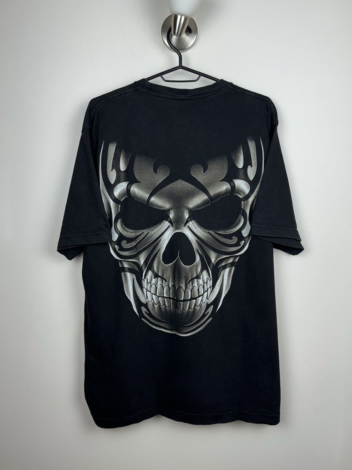 Band Tees Vintage t shirt Skeleton 00s original punk rock item Size US XL / EU 56 / 4 - 2 Thumbnail