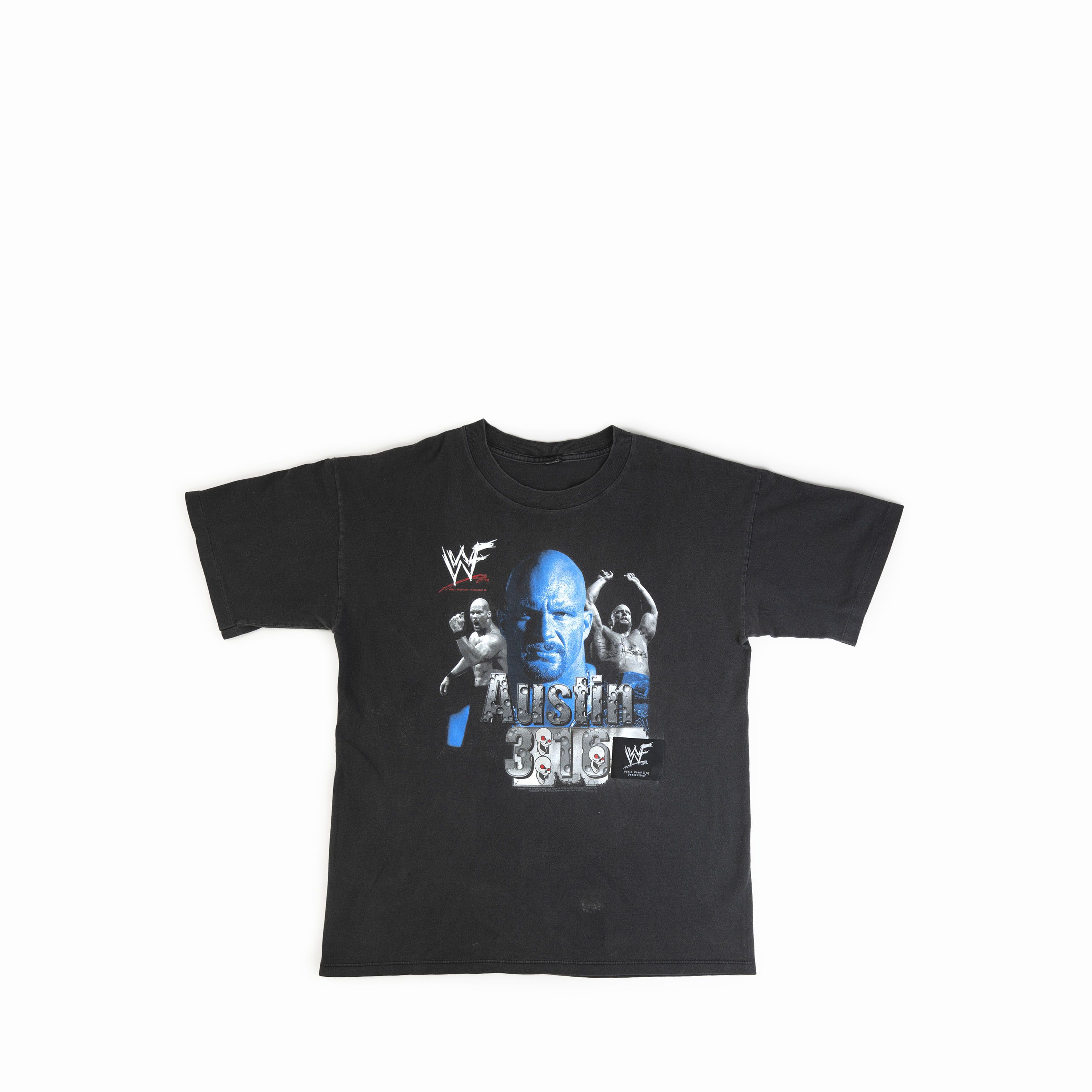 Vintage Vintage 1998 WWF Stone Cold Steve Austin 3:16 Tee Shirt Size US L / EU 52-54 / 3 - 1 Thumbnail
