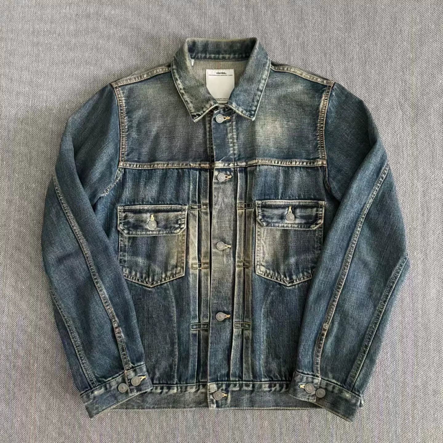 Visvim Visvim101 11aw Yellow Clay Denim Jacket Size US M / EU 48-50 / 2 - 1 Thumbnail