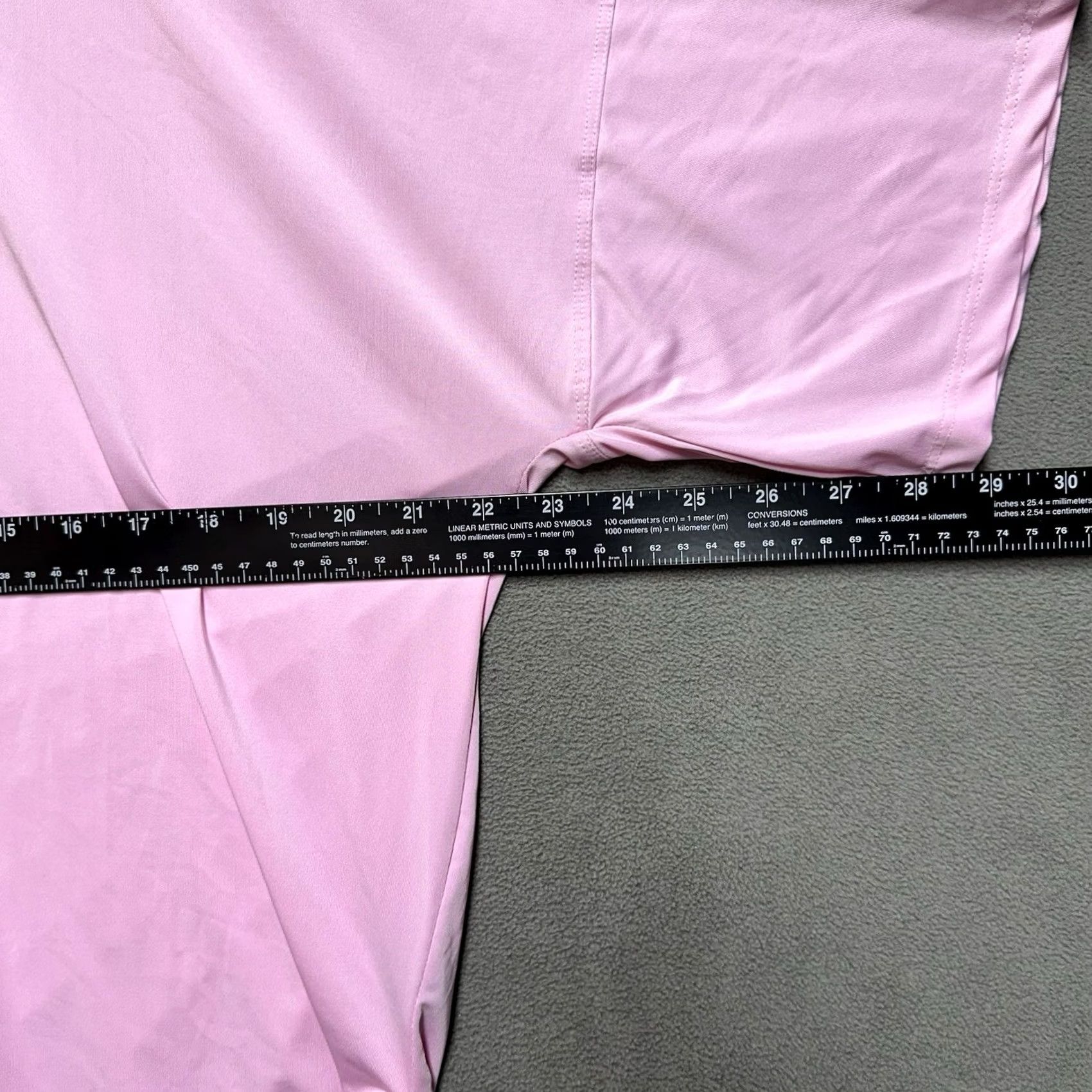 Vintage Tolani Collection Shirt Womens Small Light Pink Short Sleeve Casual Stretch GUC Size S / US 4 / IT 40 - 5 Thumbnail