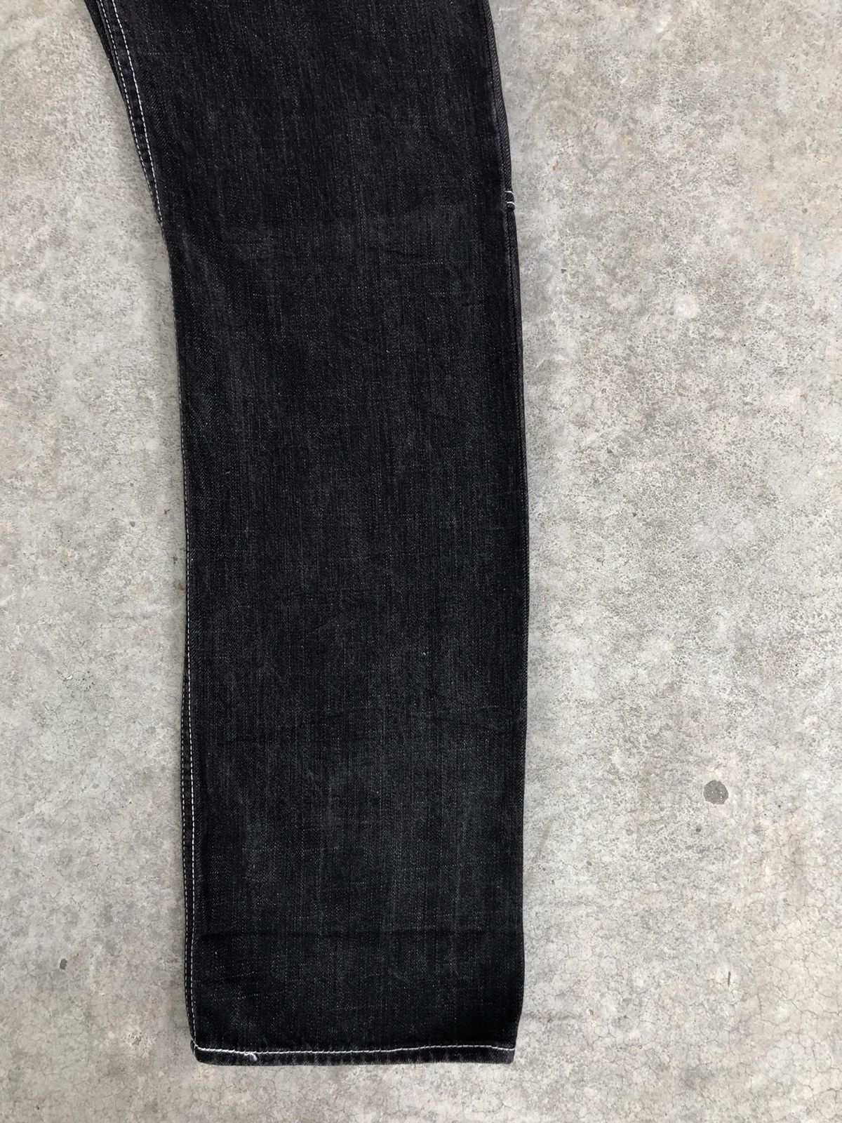 Japanese Brand Japanese Memory Special Double Waist Embroidered Logo Dis Size US 32 / EU 48 - 8 Thumbnail