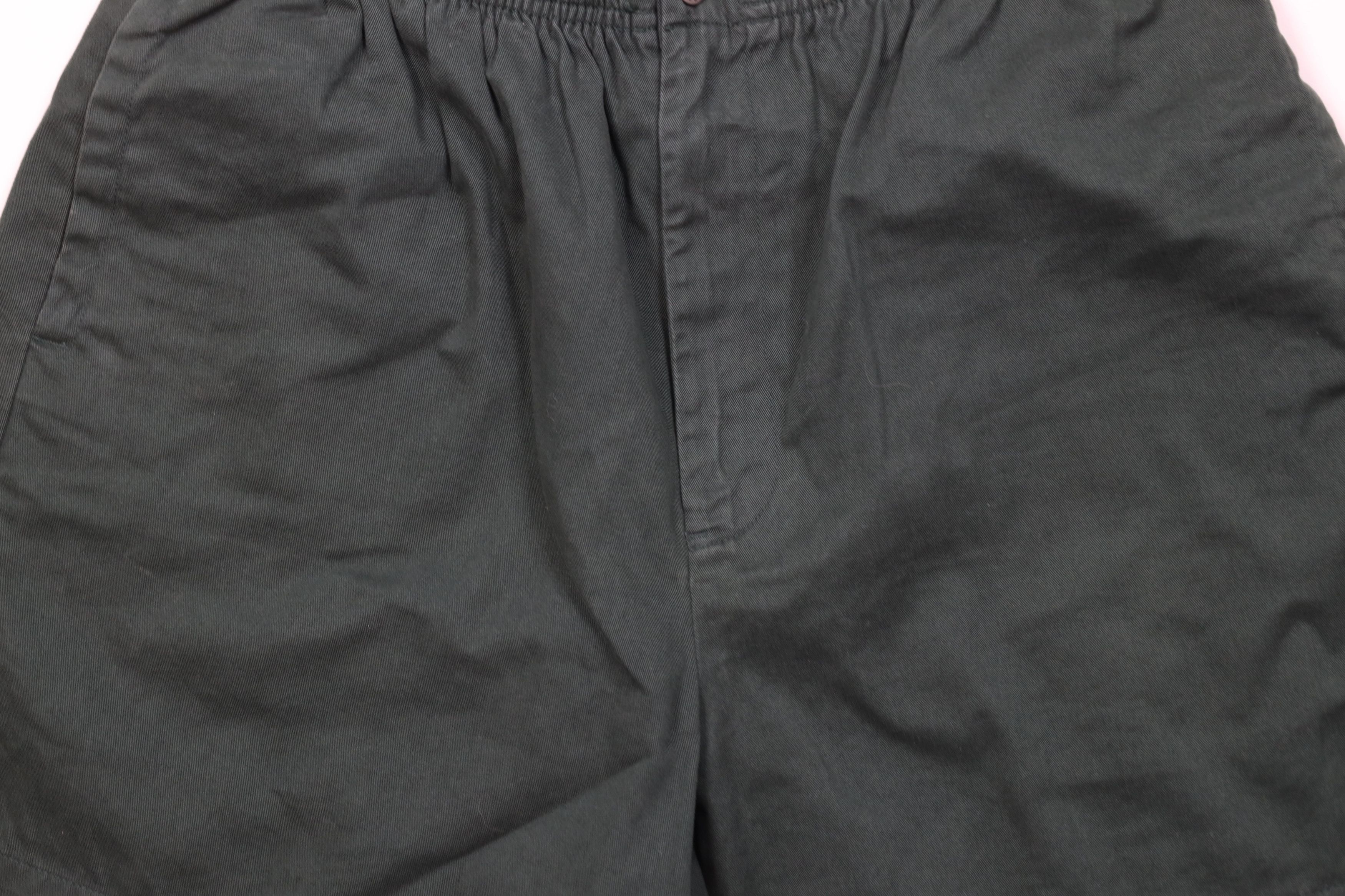 Ralph Lauren Vintage 90s Ralph Lauren Above Knee Cotton Dad Shorts Dark Size US 36 / EU 52 - 3 Thumbnail