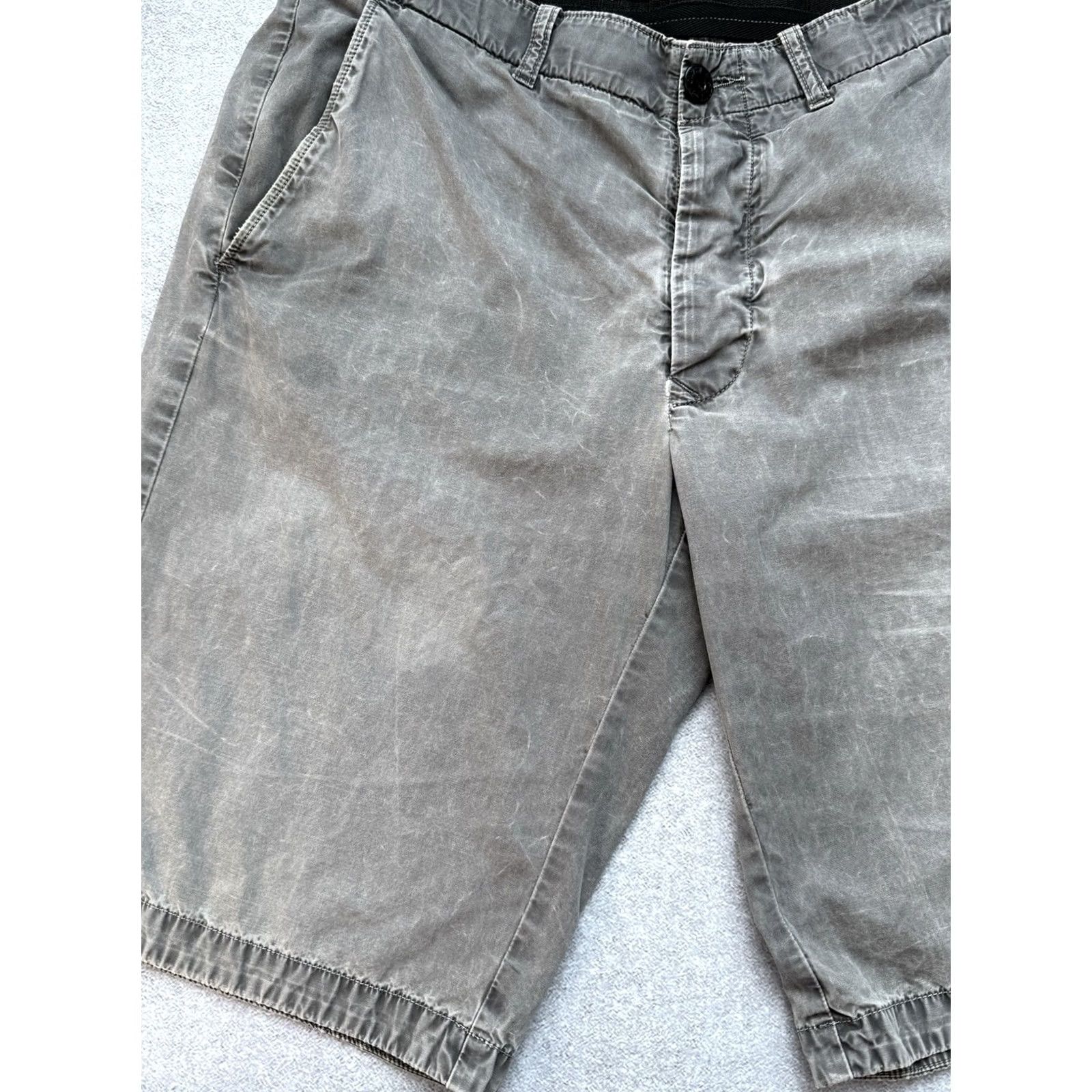 Stone Island VINTAGE Stone Island Chino Shorts Grey Garment Dyed Men’s Casual W33 Size US 33 - 5 Thumbnail